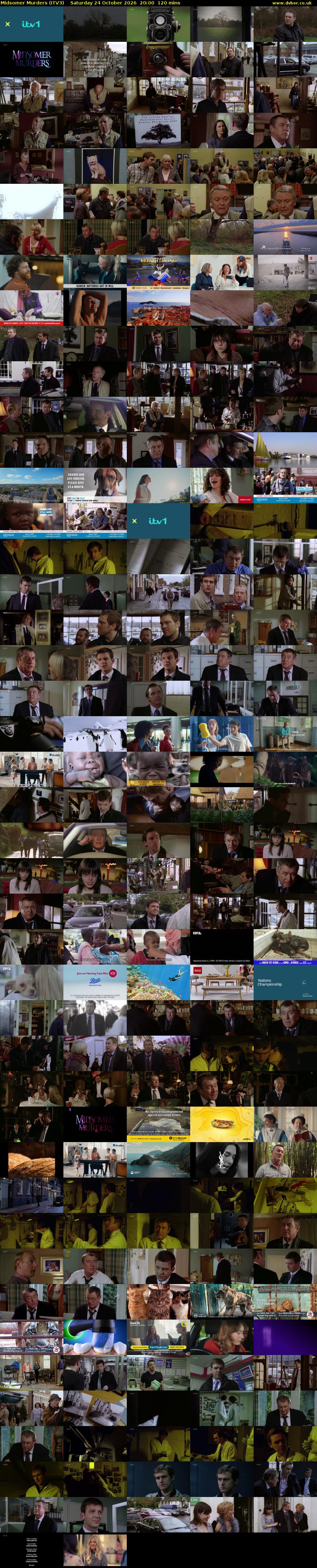 Midsomer Murders (ITV3) Saturday 24 October 2026 20:00 - 22:00