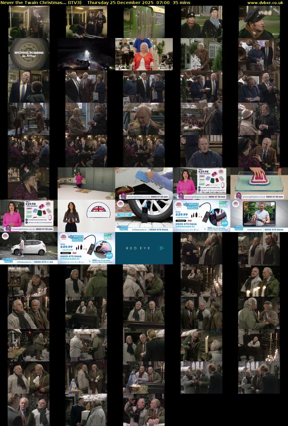 Never the Twain Christmas... (ITV3) Thursday 25 December 2025 07:00 - 07:35