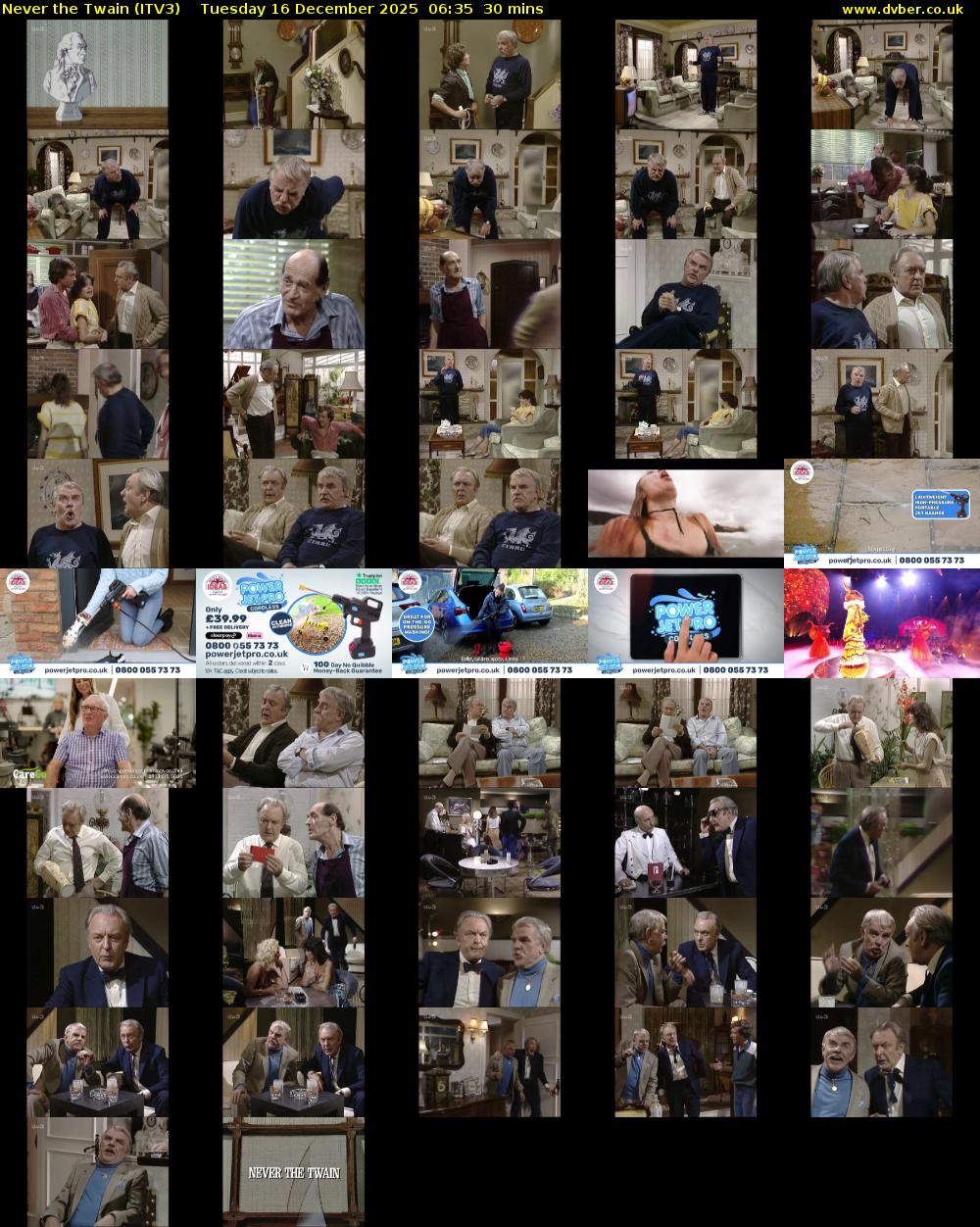 Never the Twain (ITV3) Tuesday 16 December 2025 06:35 - 07:05