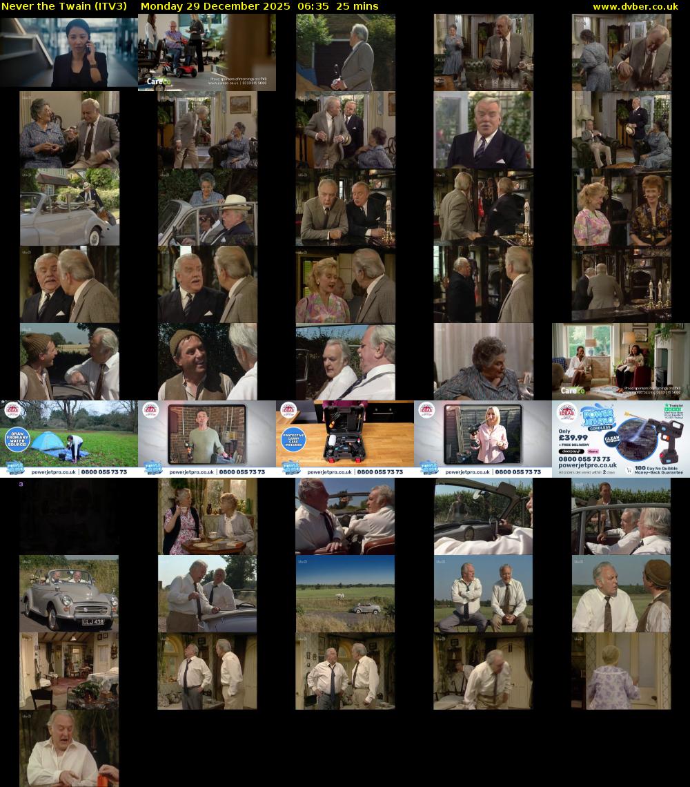 Never the Twain (ITV3) Monday 29 December 2025 06:35 - 07:00