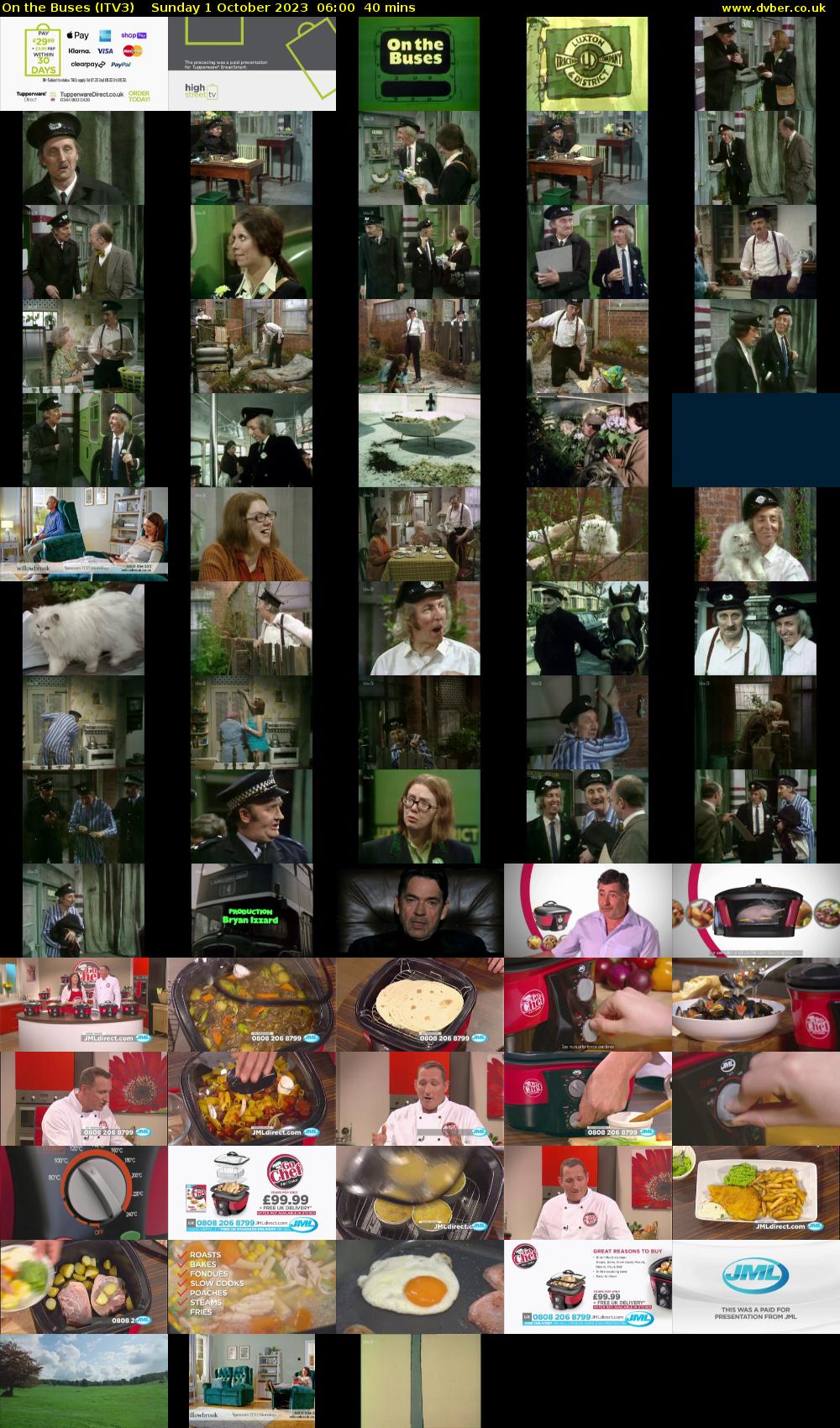 On the Buses (ITV3) Sunday 1 October 2023 06:00 - 06:40