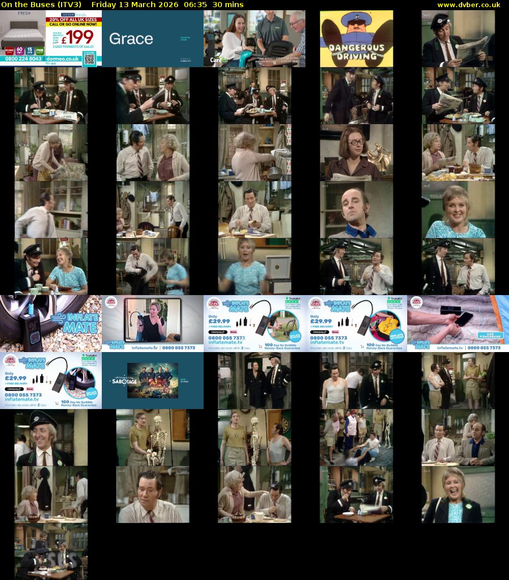 On the Buses (ITV3) Friday 13 March 2026 06:35 - 07:05