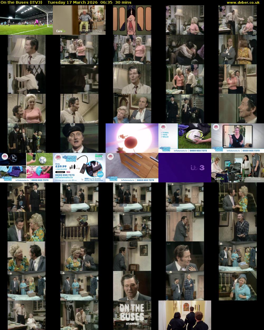 On the Buses (ITV3) Tuesday 17 March 2026 06:35 - 07:05