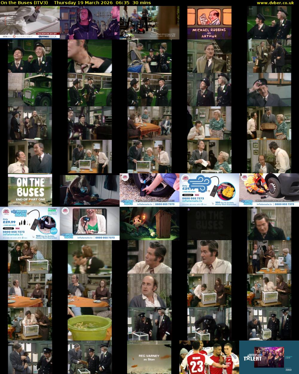 On the Buses (ITV3) Thursday 19 March 2026 06:35 - 07:05