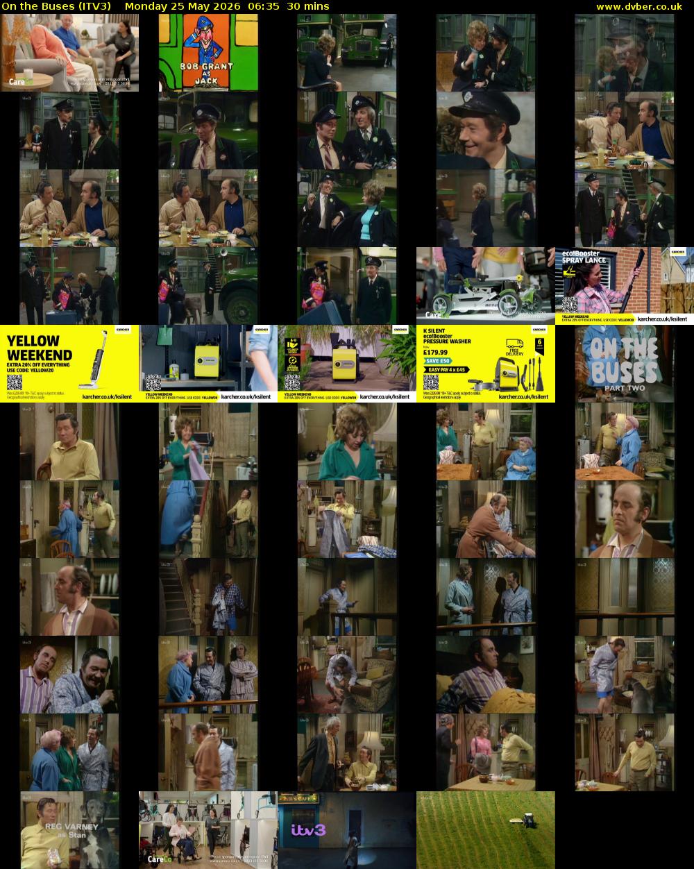 On the Buses (ITV3) Monday 25 May 2026 06:35 - 07:05
