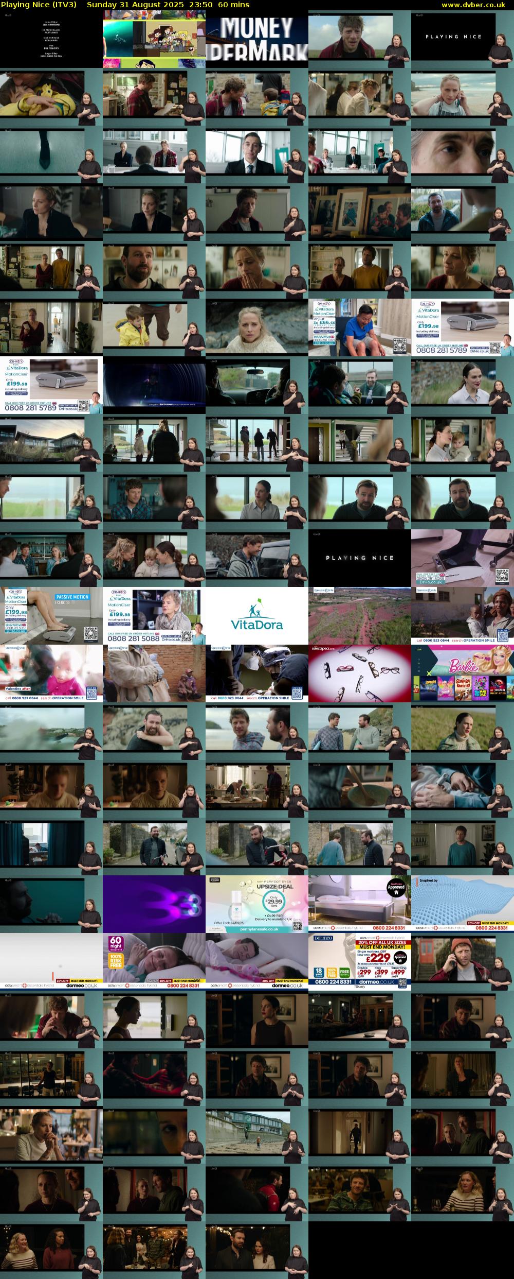 Playing Nice (ITV3) Sunday 31 August 2025 23:50 - 00:50