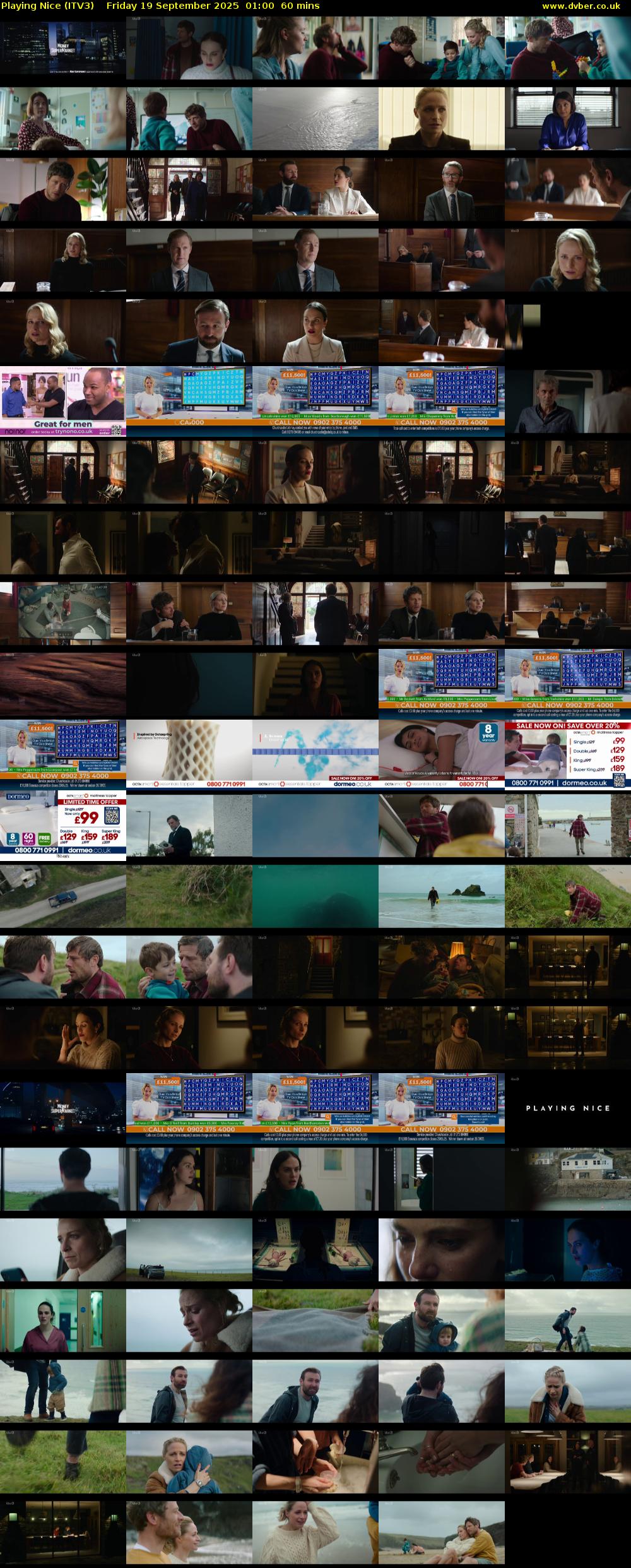 Playing Nice (ITV3) Friday 19 September 2025 01:00 - 02:00