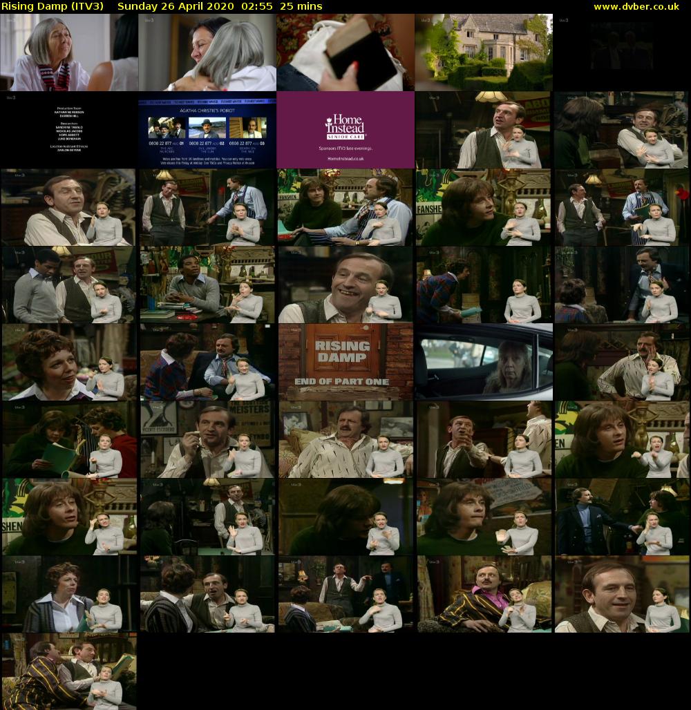 Rising Damp (ITV3) Sunday 26 April 2020 02:55 - 03:20