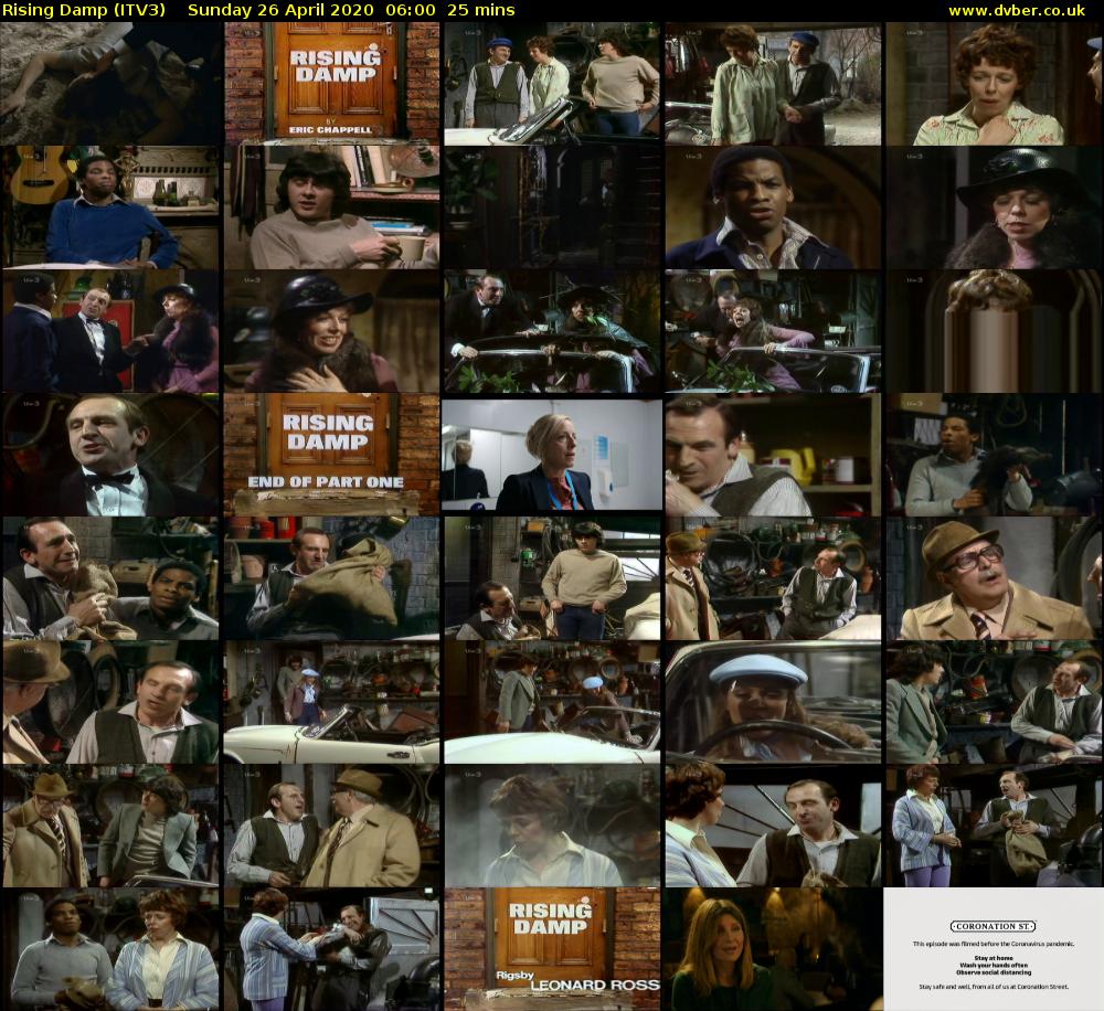 Rising Damp (ITV3) Sunday 26 April 2020 06:00 - 06:25