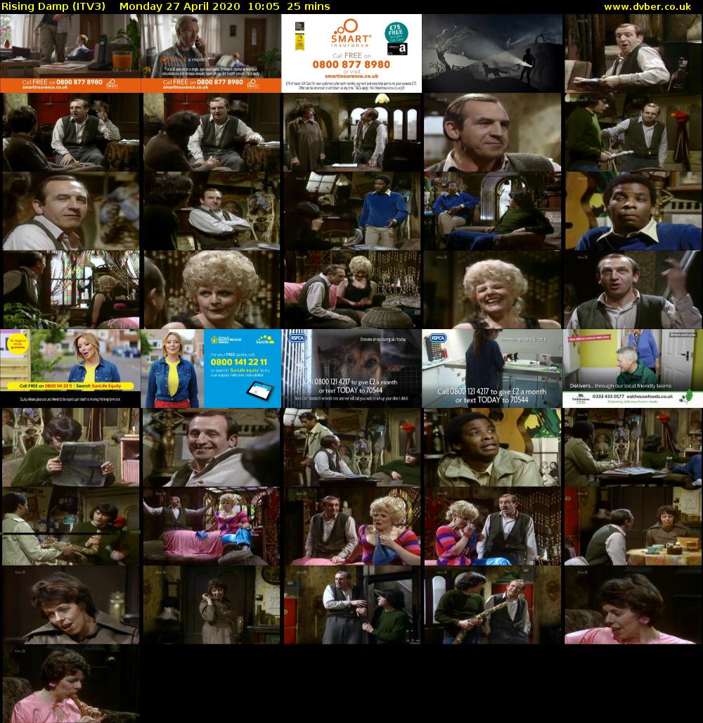 Rising Damp (ITV3) Monday 27 April 2020 10:05 - 10:30