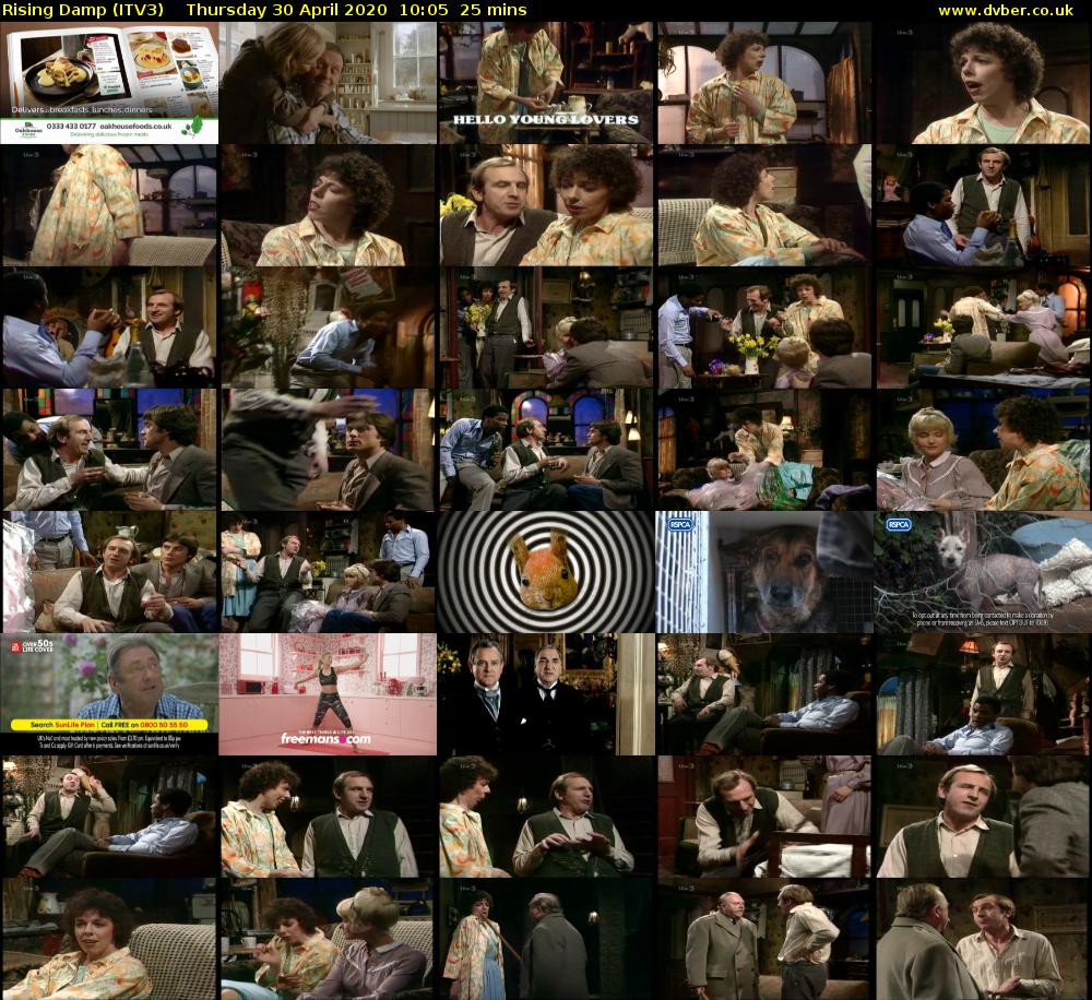 Rising Damp (ITV3) Thursday 30 April 2020 10:05 - 10:30