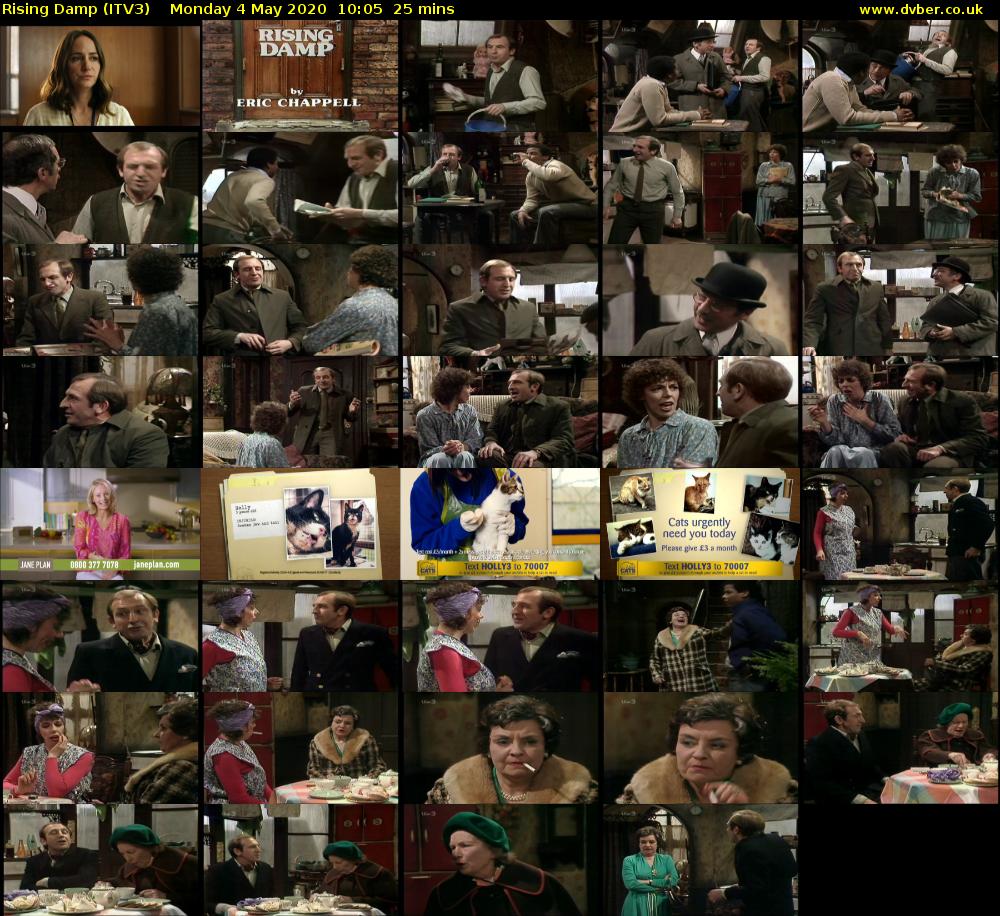 Rising Damp (ITV3) Monday 4 May 2020 10:05 - 10:30