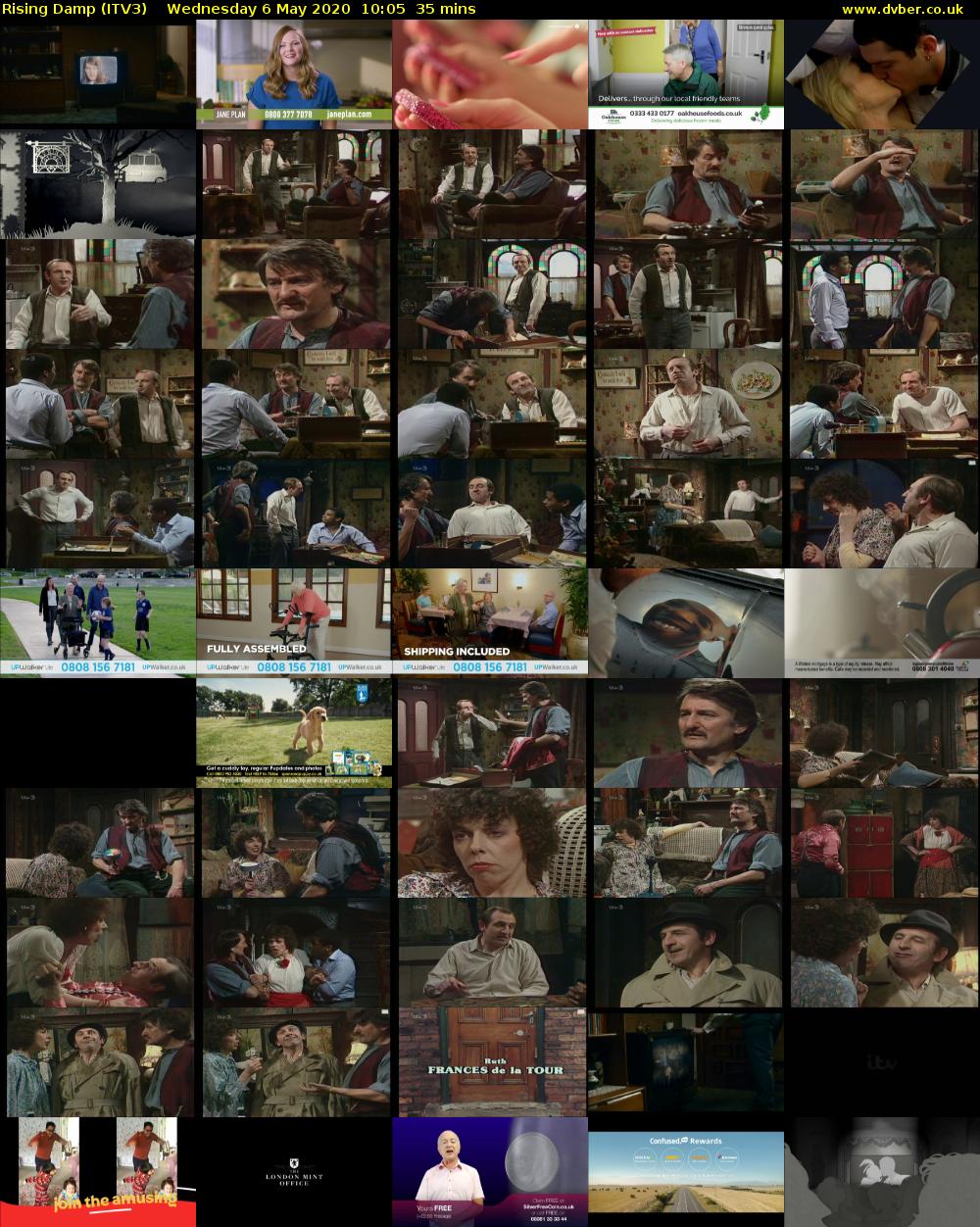 Rising Damp (ITV3) Wednesday 6 May 2020 10:05 - 10:40