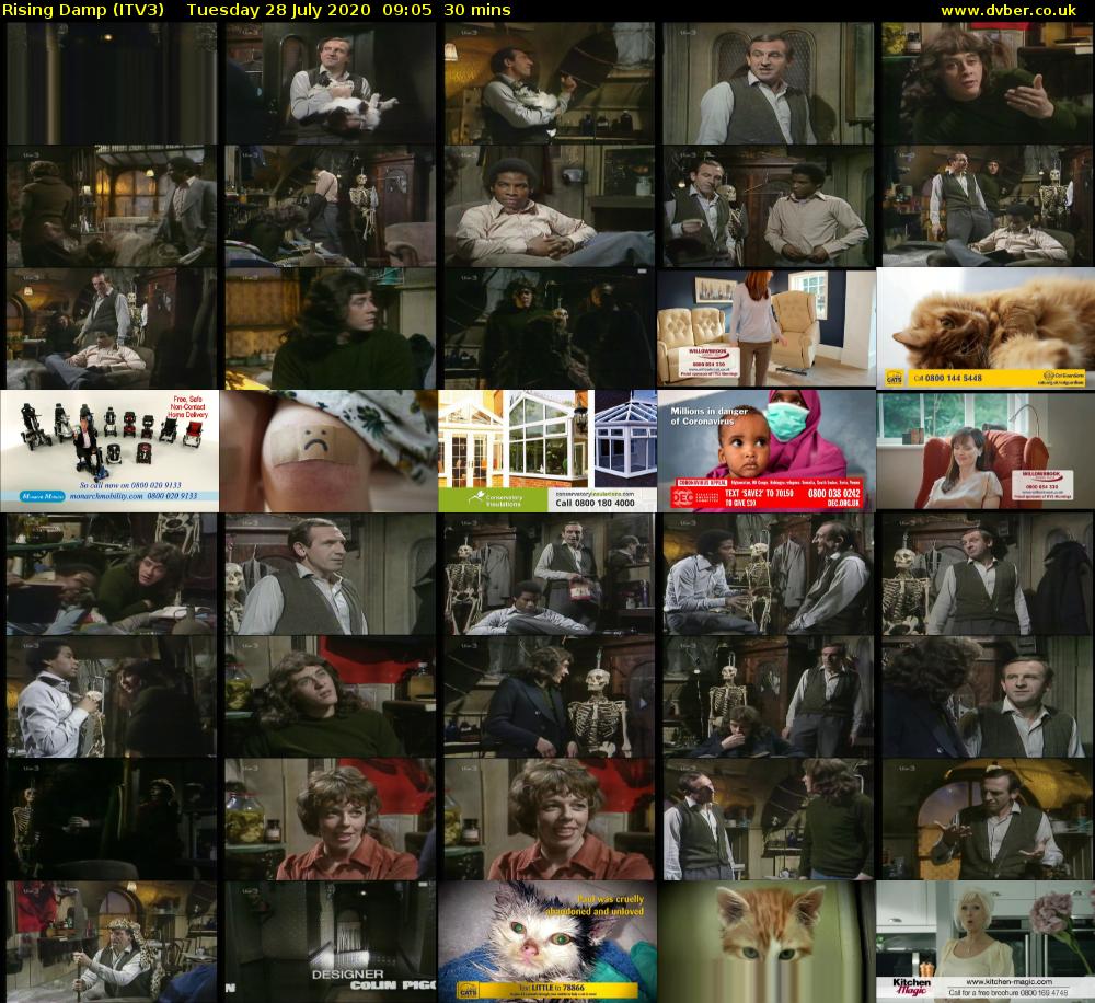 Rising Damp (ITV3) Tuesday 28 July 2020 09:05 - 09:35