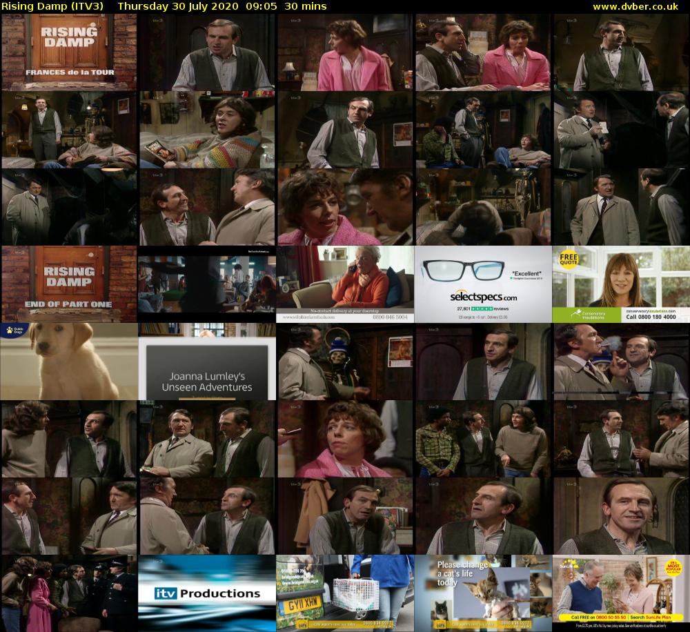 Rising Damp (ITV3) Thursday 30 July 2020 09:05 - 09:35