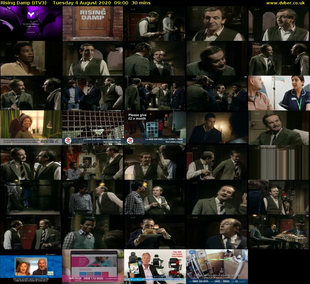 Rising Damp (ITV3) Tuesday 4 August 2020 09:00 - 09:30
