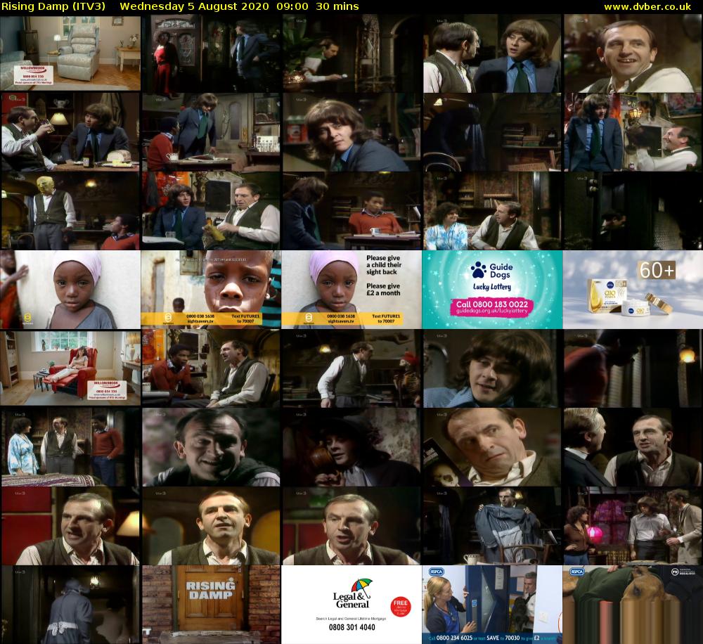 Rising Damp (ITV3) Wednesday 5 August 2020 09:00 - 09:30