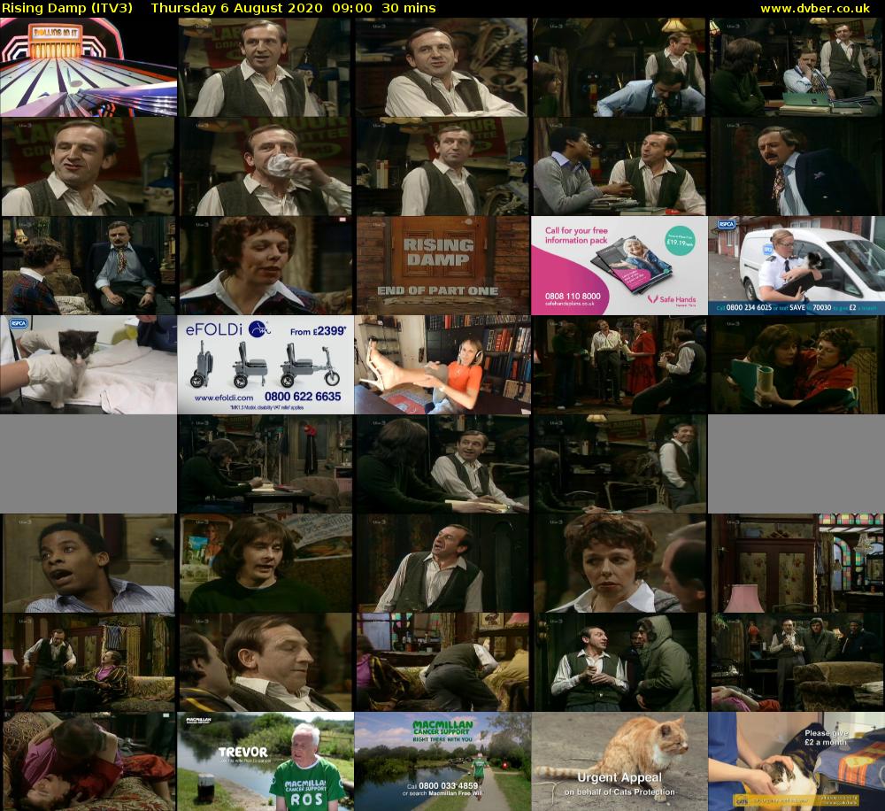 Rising Damp (ITV3) Thursday 6 August 2020 09:00 - 09:30