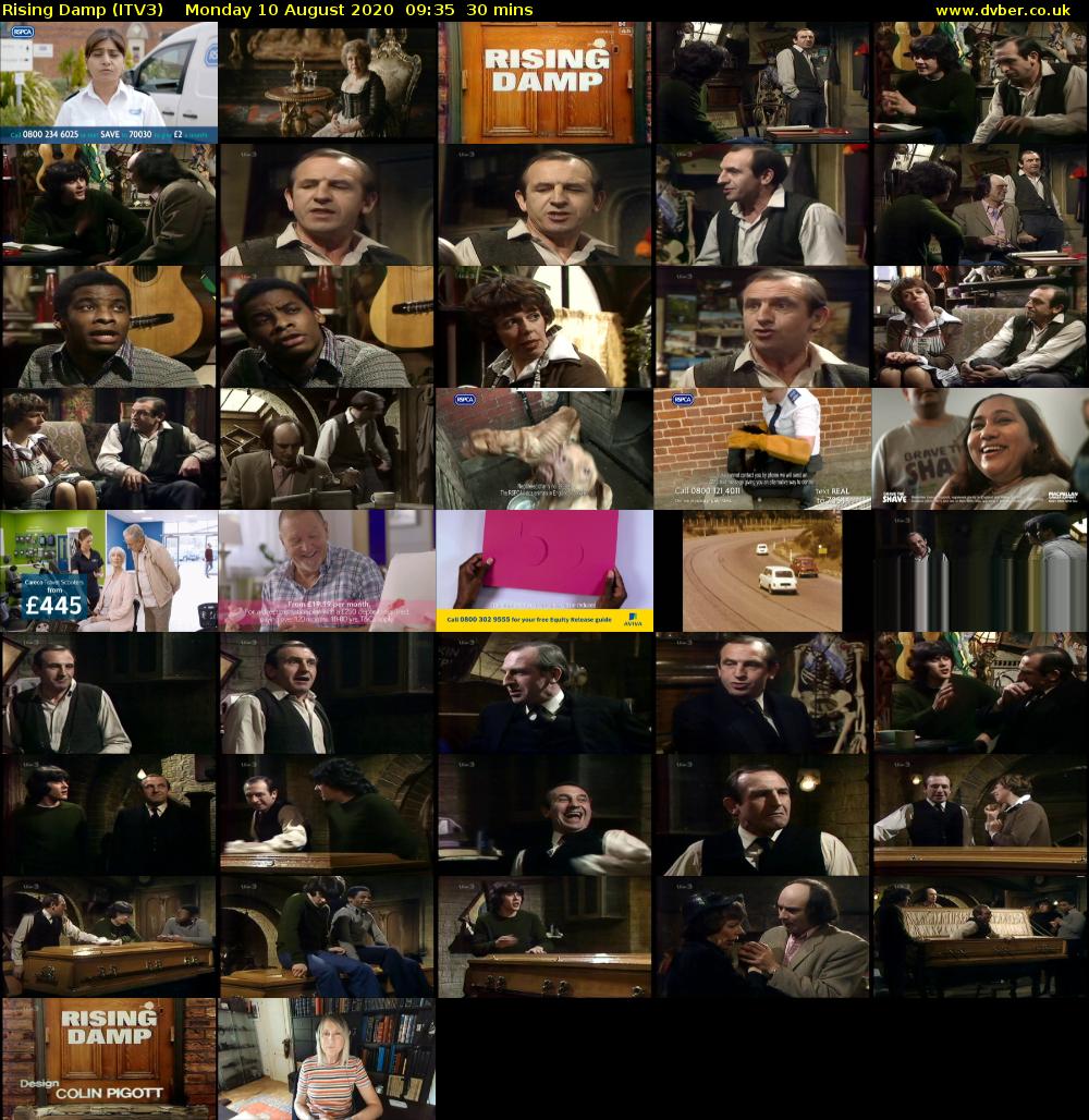 Rising Damp (ITV3) Monday 10 August 2020 09:35 - 10:05
