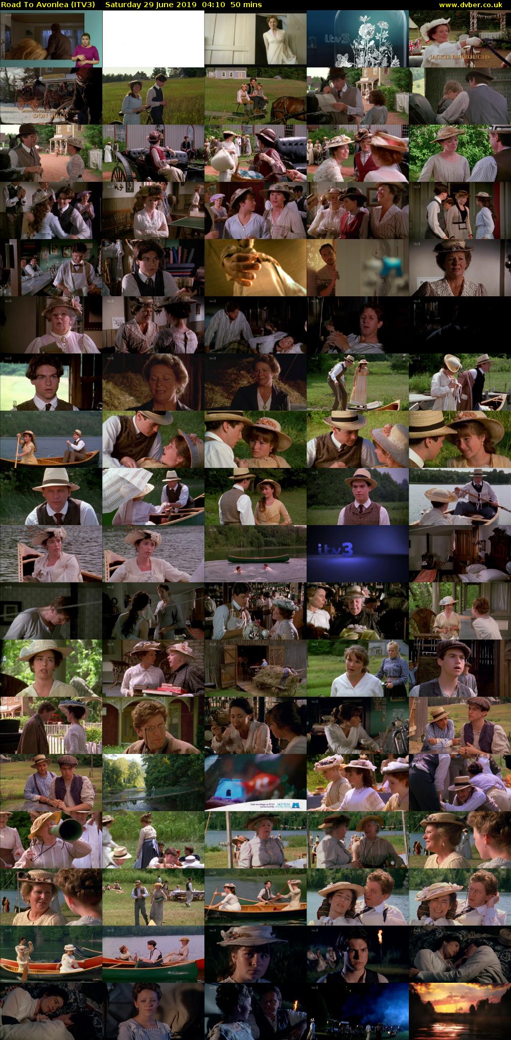 Road To Avonlea (ITV3) Saturday 29 June 2019 04:10 - 05:00