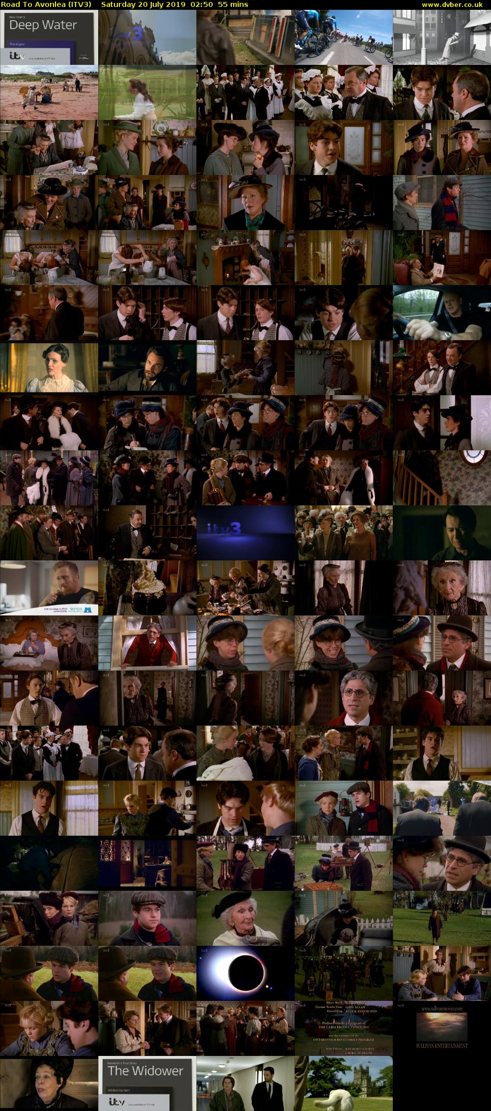 Road To Avonlea (ITV3) Saturday 20 July 2019 02:50 - 03:45