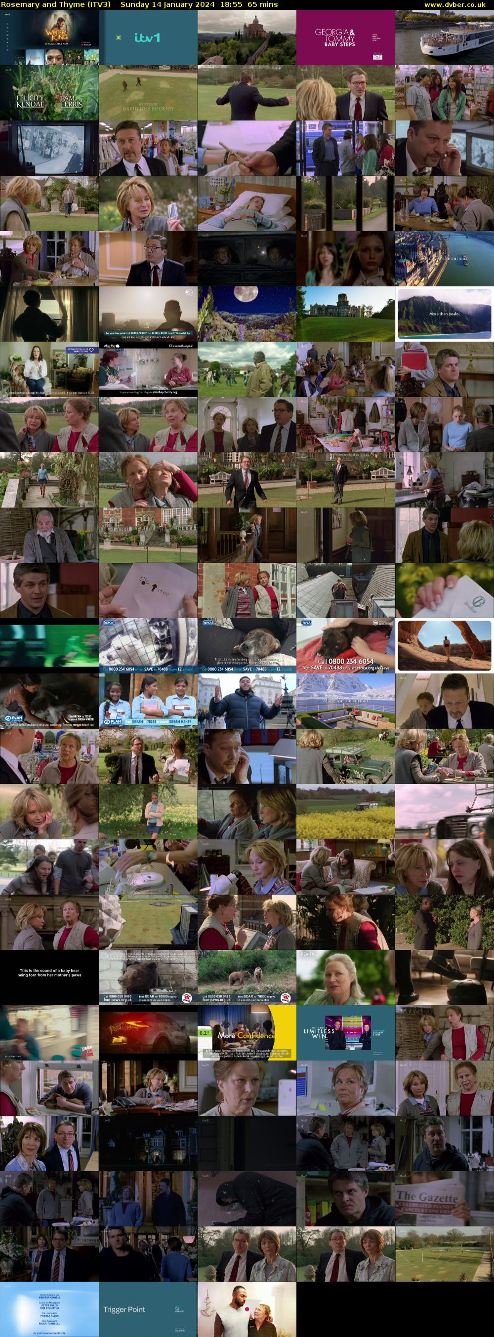 Rosemary and Thyme (ITV3) Sunday 14 January 2024 18:55 - 20:00
