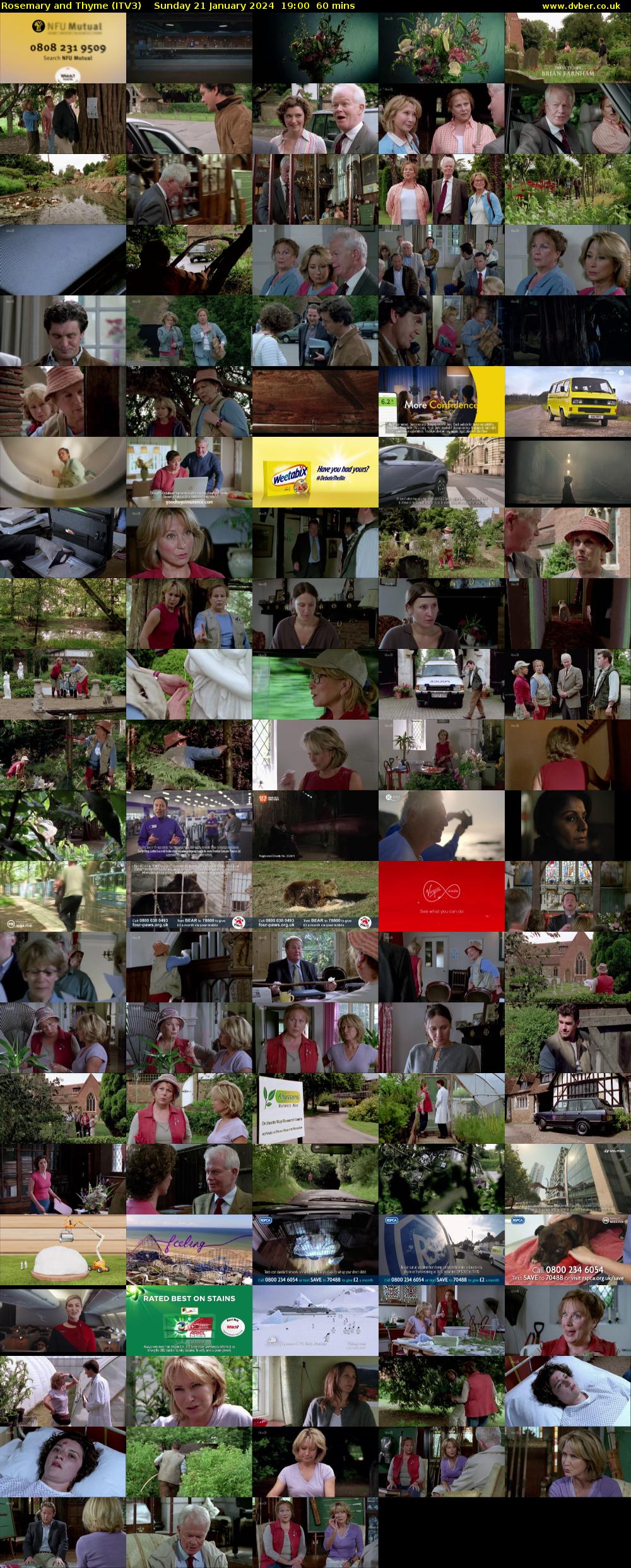 Rosemary and Thyme (ITV3) Sunday 21 January 2024 19:00 - 20:00