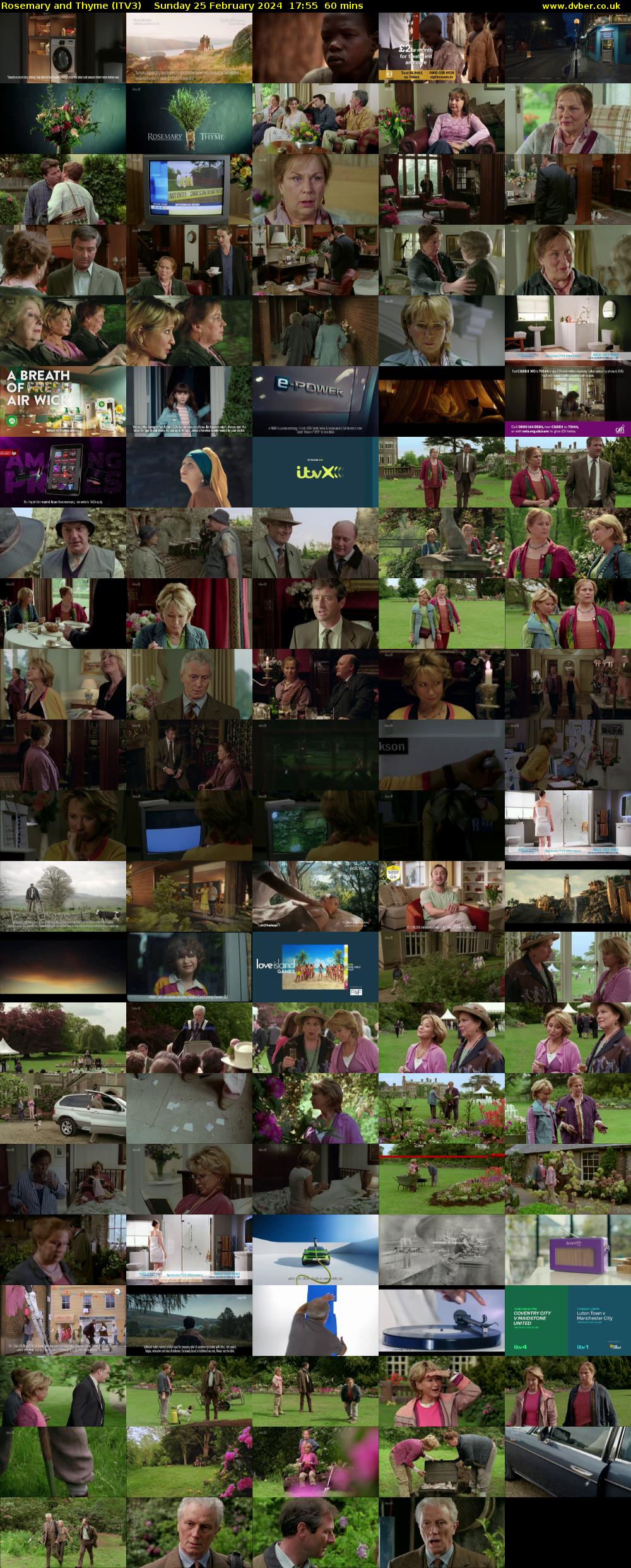 Rosemary and Thyme (ITV3) Sunday 25 February 2024 17:55 - 18:55