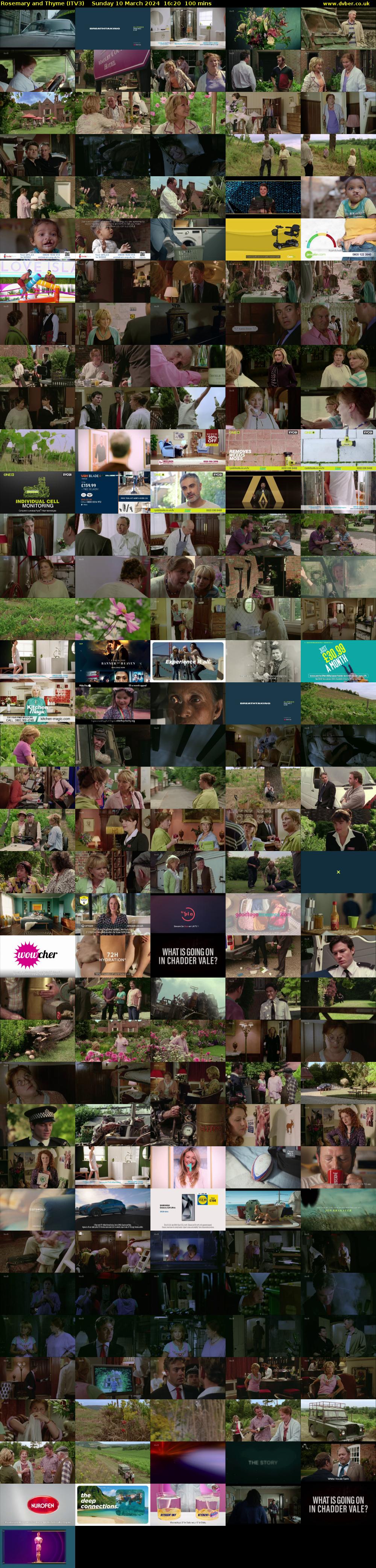Rosemary and Thyme (ITV3) Sunday 10 March 2024 16:20 - 18:00