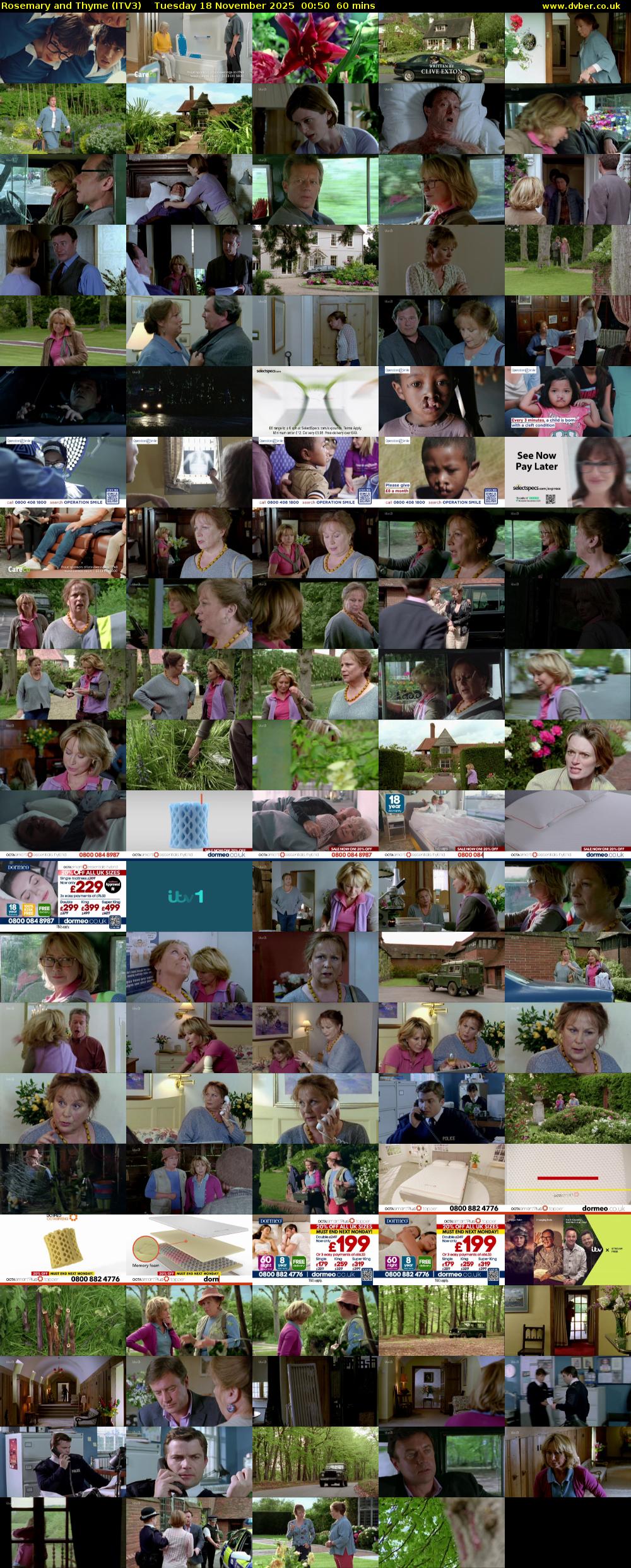 Rosemary and Thyme (ITV3) Tuesday 18 November 2025 00:50 - 01:50