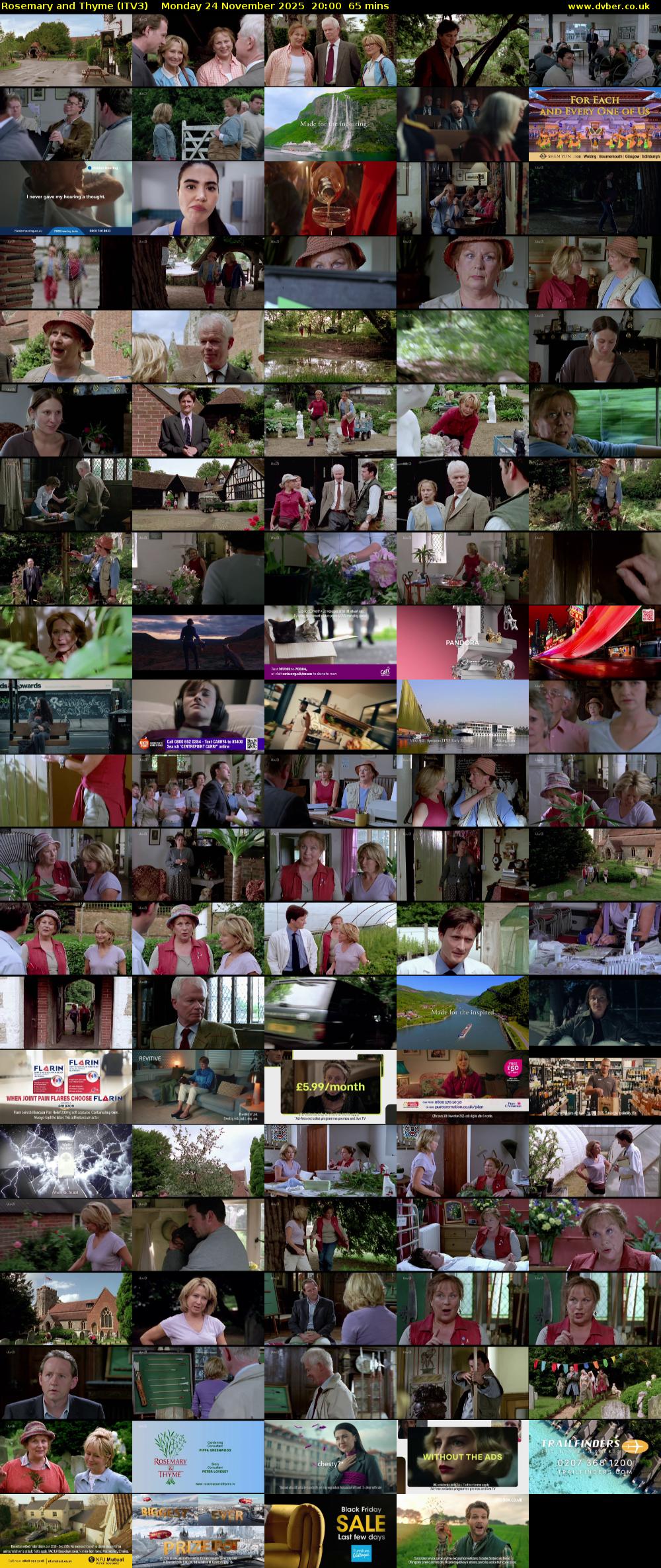 Rosemary and Thyme (ITV3) Monday 24 November 2025 20:00 - 21:05