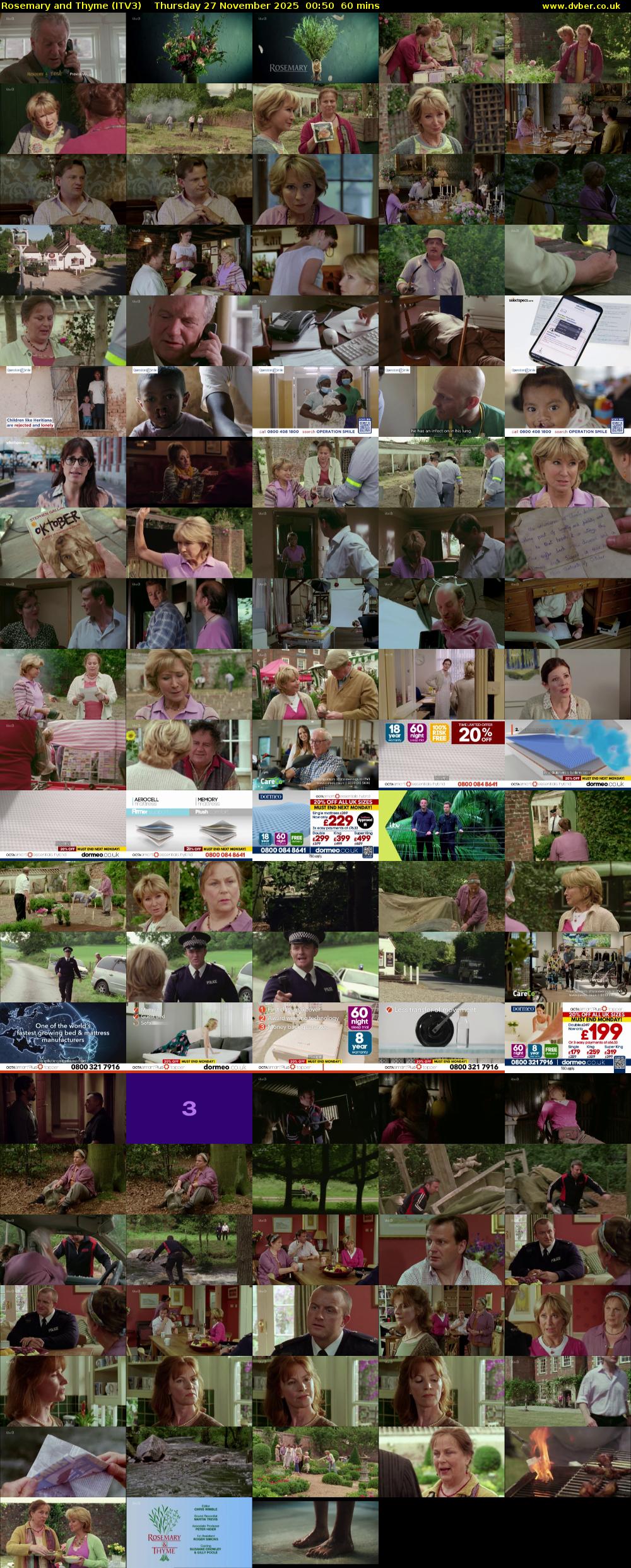 Rosemary and Thyme (ITV3) Thursday 27 November 2025 00:50 - 01:50