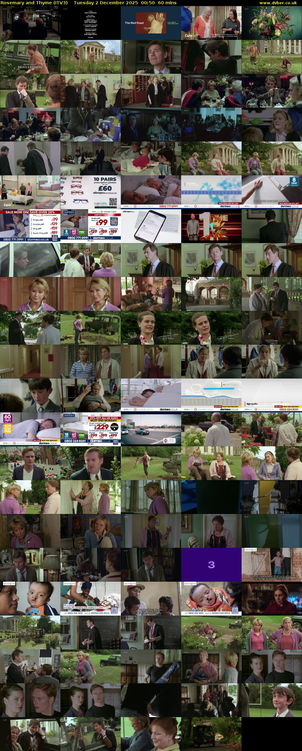 Rosemary and Thyme (ITV3) Tuesday 2 December 2025 00:50 - 01:50