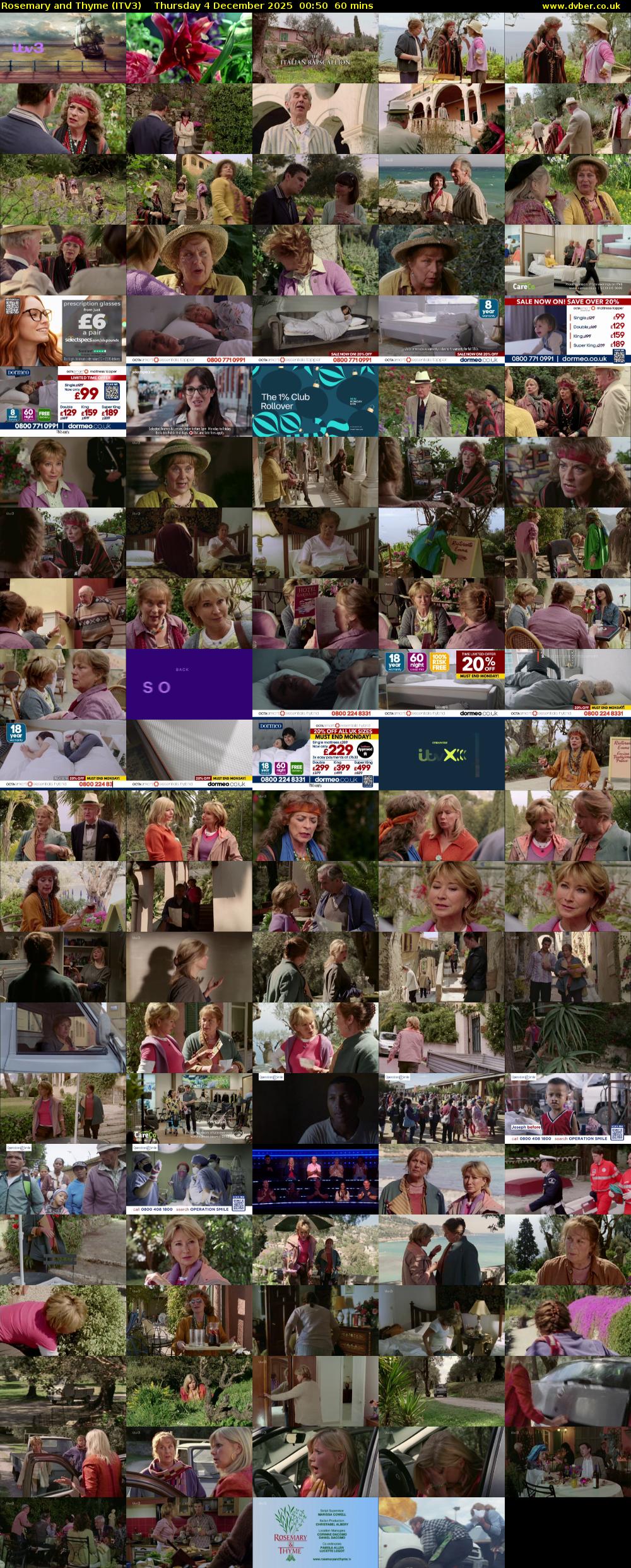 Rosemary and Thyme (ITV3) Thursday 4 December 2025 00:50 - 01:50