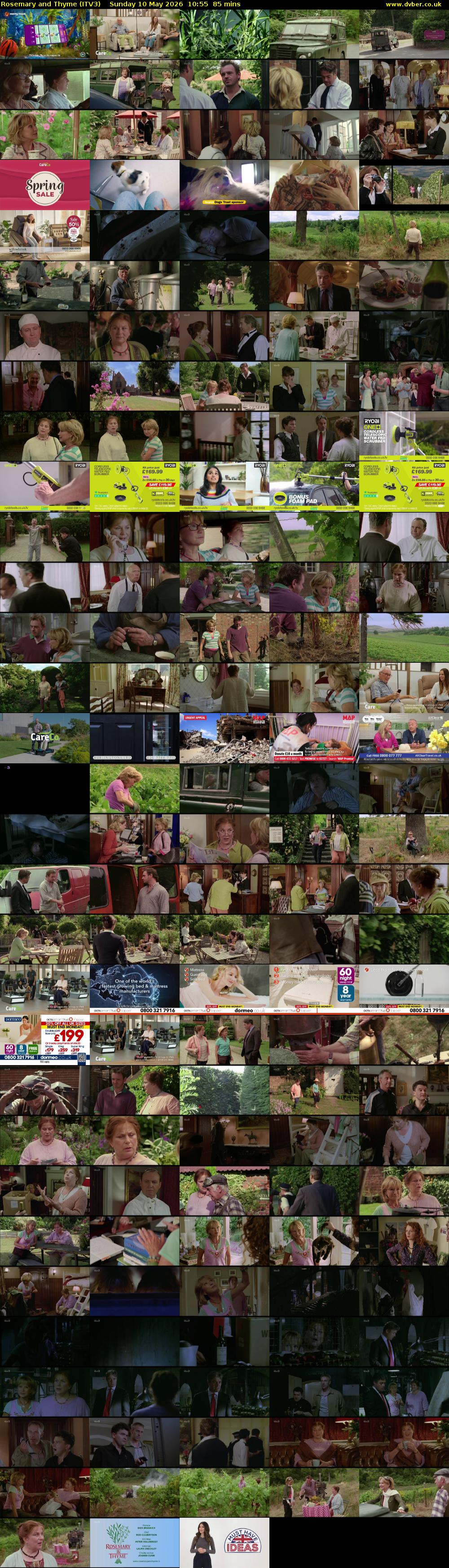 Rosemary and Thyme (ITV3) Sunday 10 May 2026 10:55 - 12:20