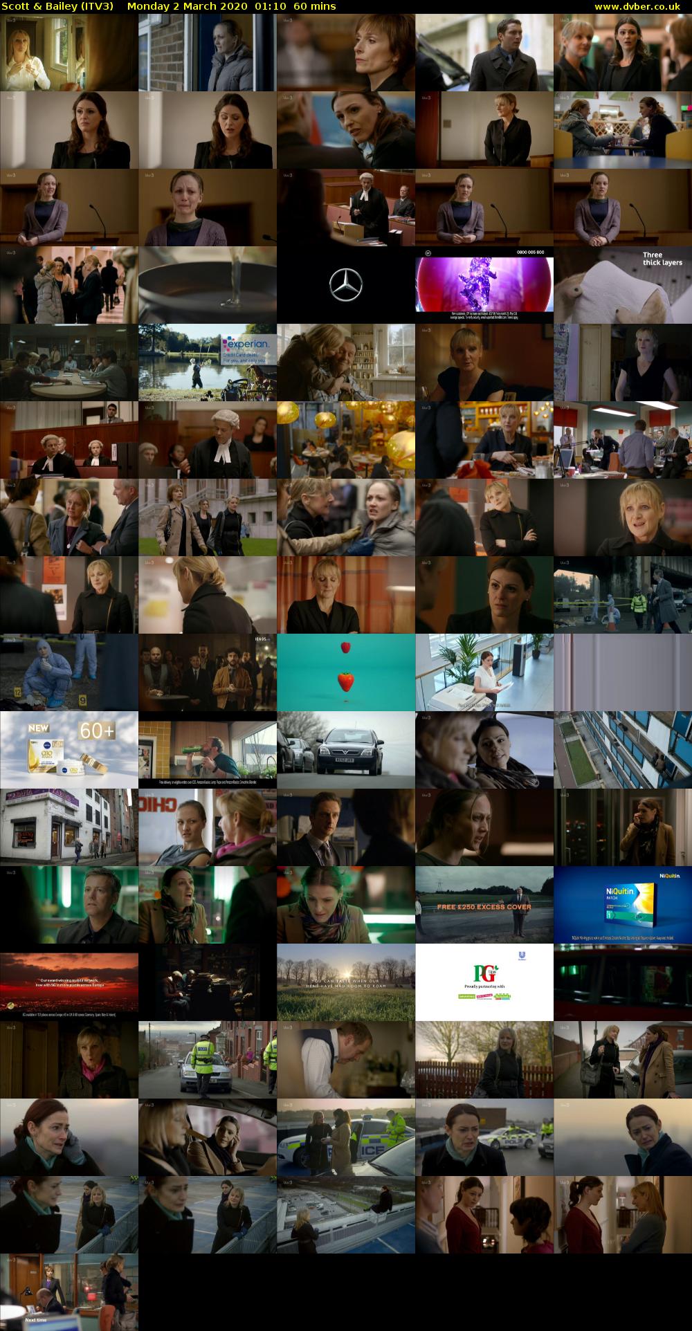 Scott & Bailey (ITV3) Monday 2 March 2020 01:10 - 02:10