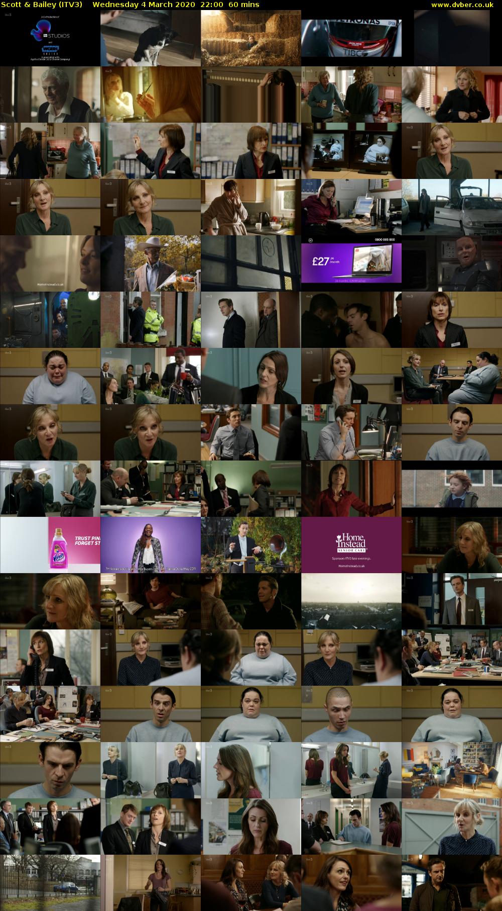 Scott & Bailey (ITV3) Wednesday 4 March 2020 22:00 - 23:00