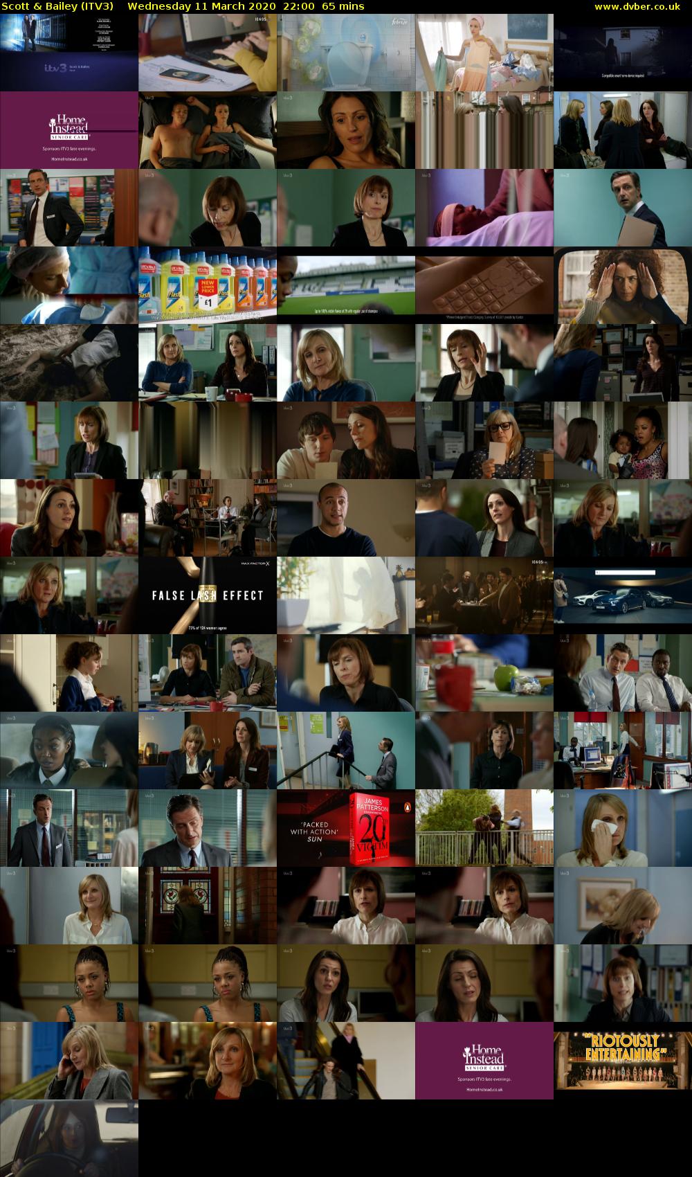 Scott & Bailey (ITV3) Wednesday 11 March 2020 22:00 - 23:05