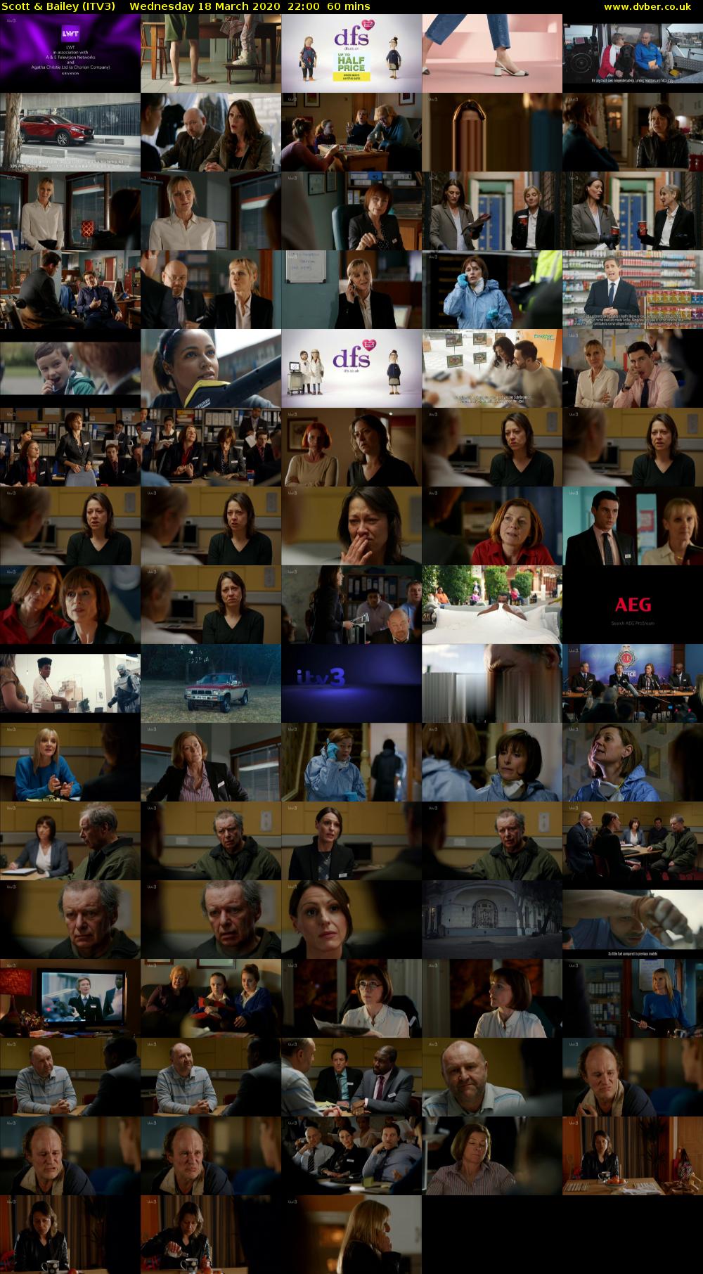 Scott & Bailey (ITV3) Wednesday 18 March 2020 22:00 - 23:00