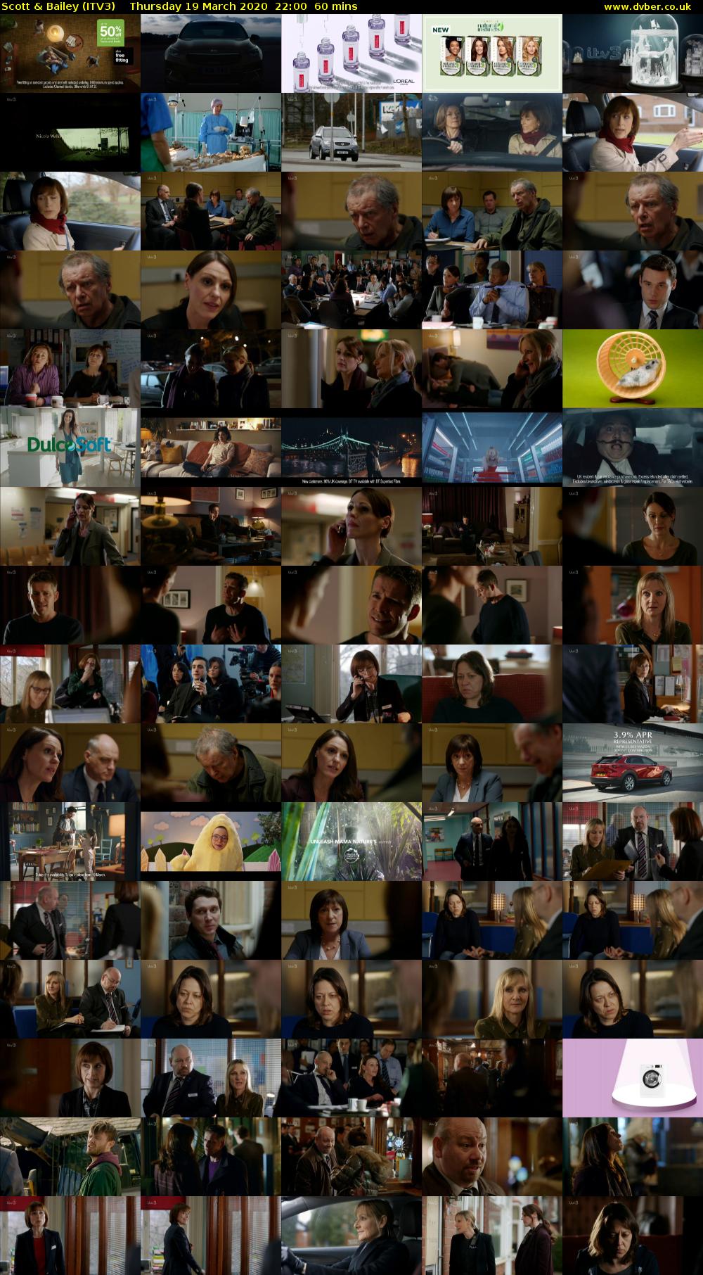Scott & Bailey (ITV3) Thursday 19 March 2020 22:00 - 23:00