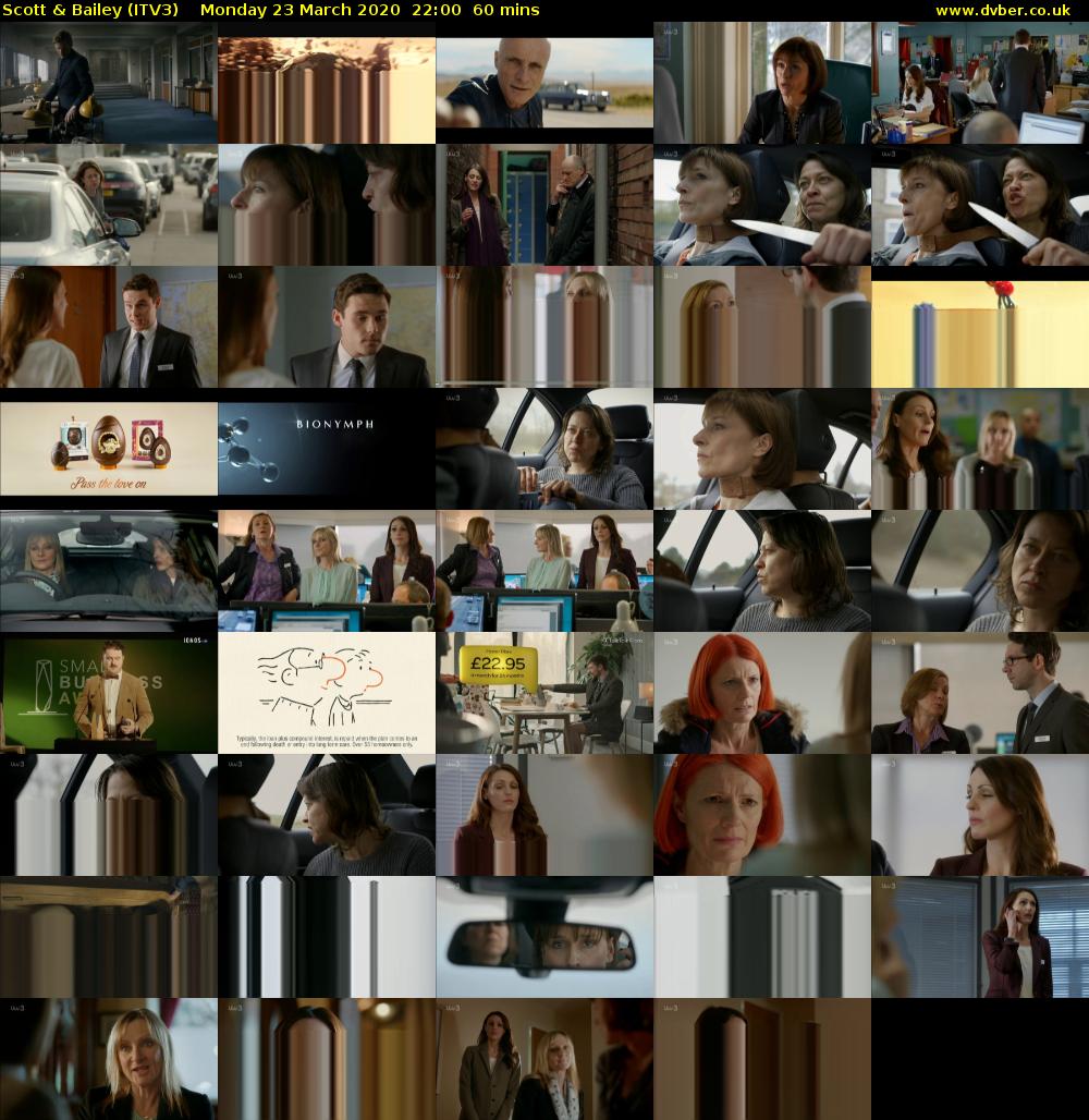 Scott & Bailey (ITV3) Monday 23 March 2020 22:00 - 23:00