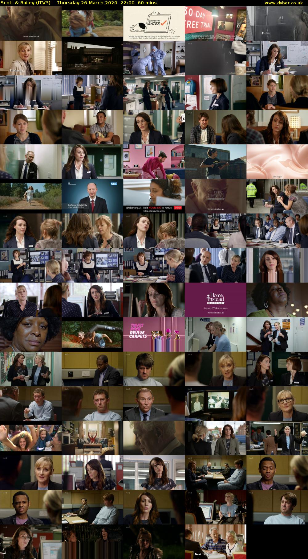 Scott & Bailey (ITV3) Thursday 26 March 2020 22:00 - 23:00