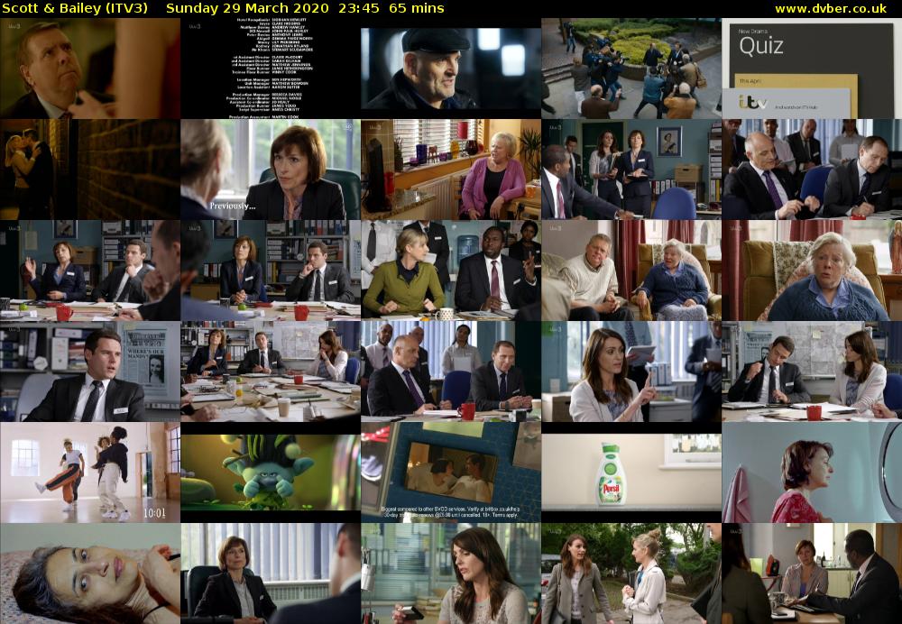 Scott & Bailey (ITV3) Sunday 29 March 2020 23:45 - 00:50