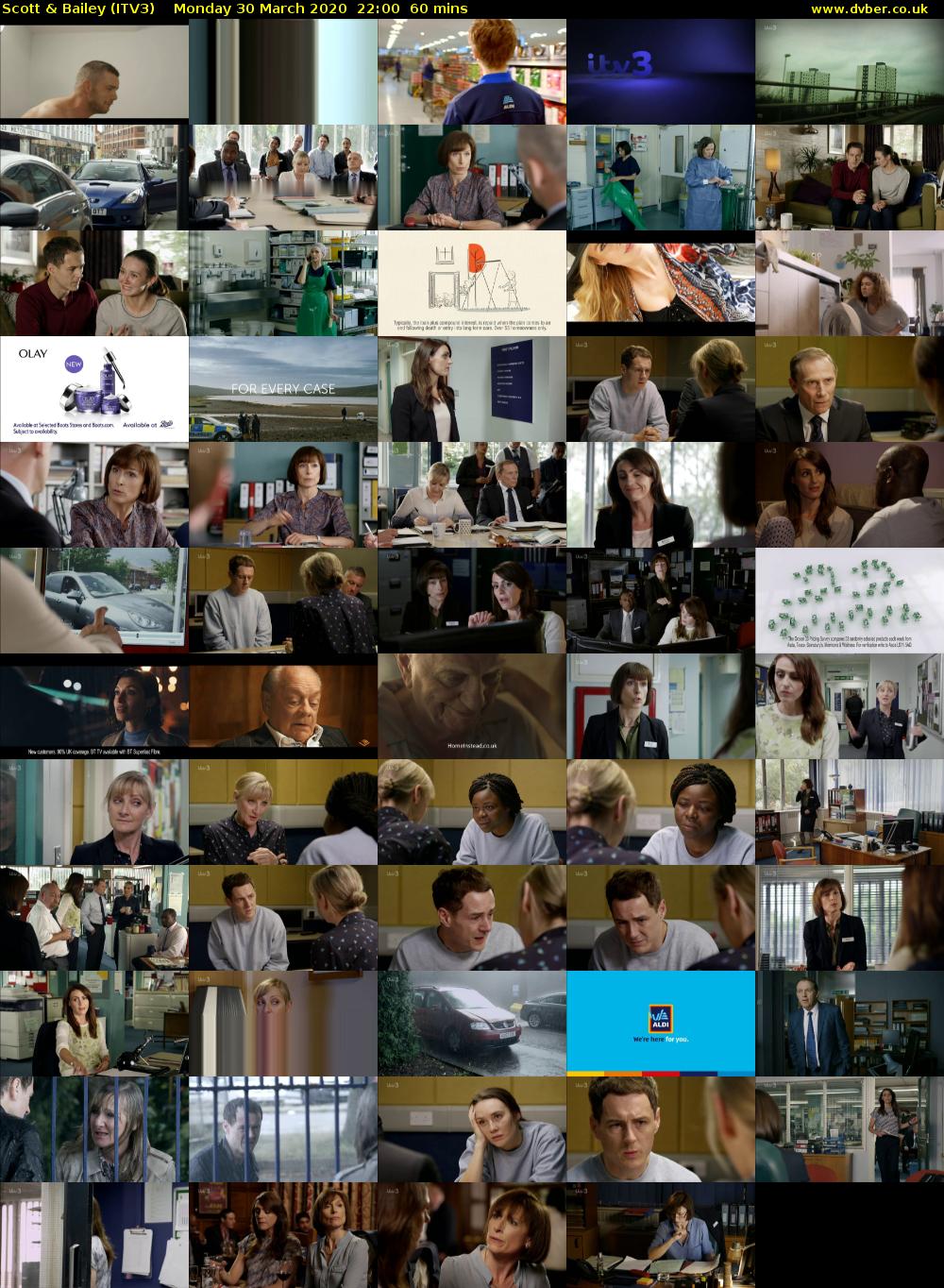 Scott & Bailey (ITV3) Monday 30 March 2020 22:00 - 23:00