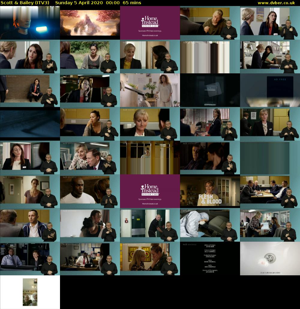 Scott & Bailey (ITV3) Sunday 5 April 2020 00:00 - 01:05