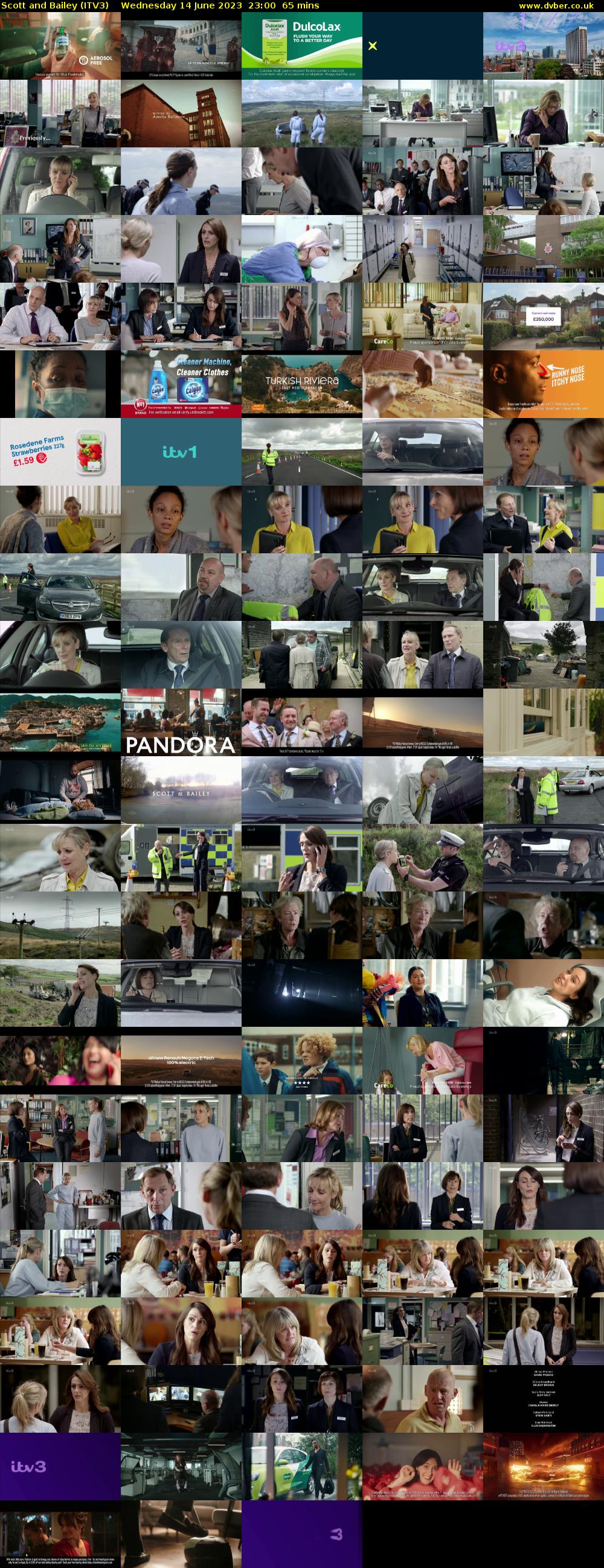Scott and Bailey (ITV3) Wednesday 14 June 2023 23:00 - 00:05