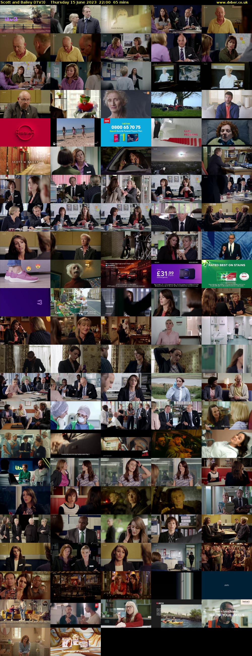 Scott and Bailey (ITV3) Thursday 15 June 2023 22:00 - 23:05