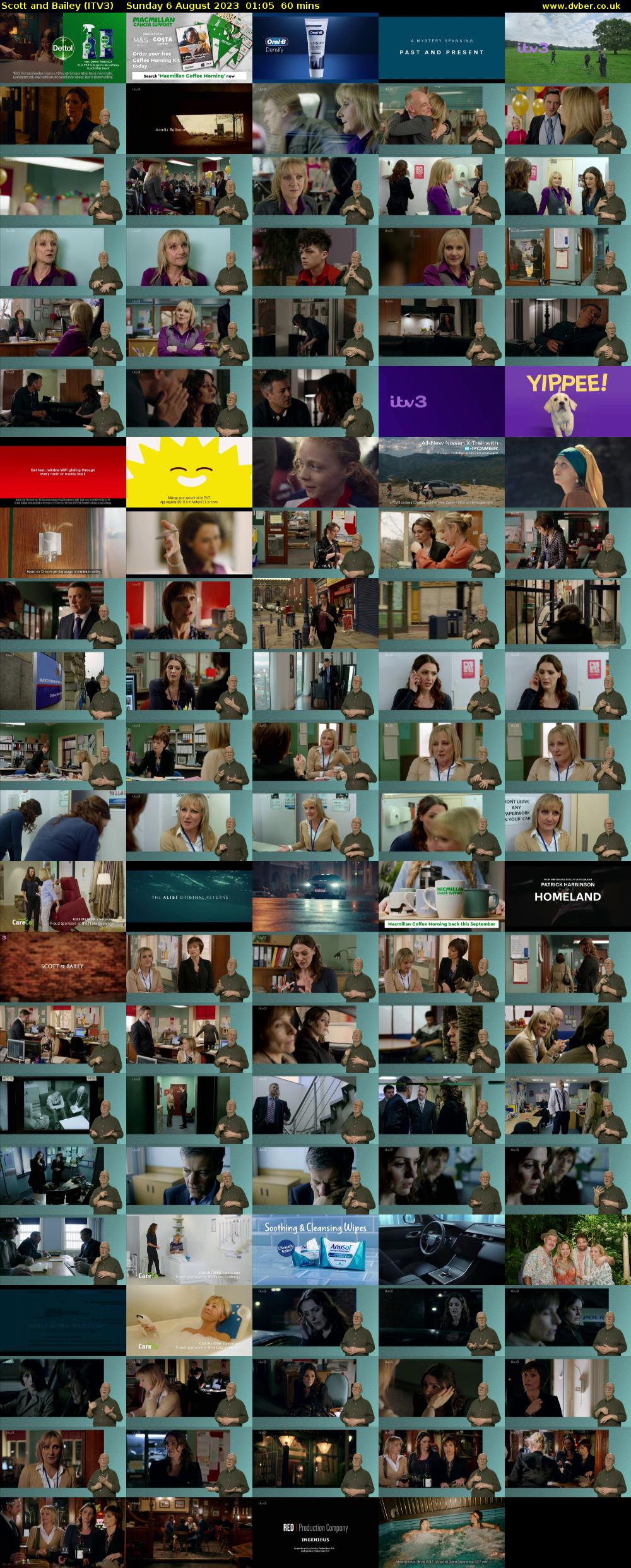 Scott and Bailey (ITV3) Sunday 6 August 2023 01:05 - 02:05