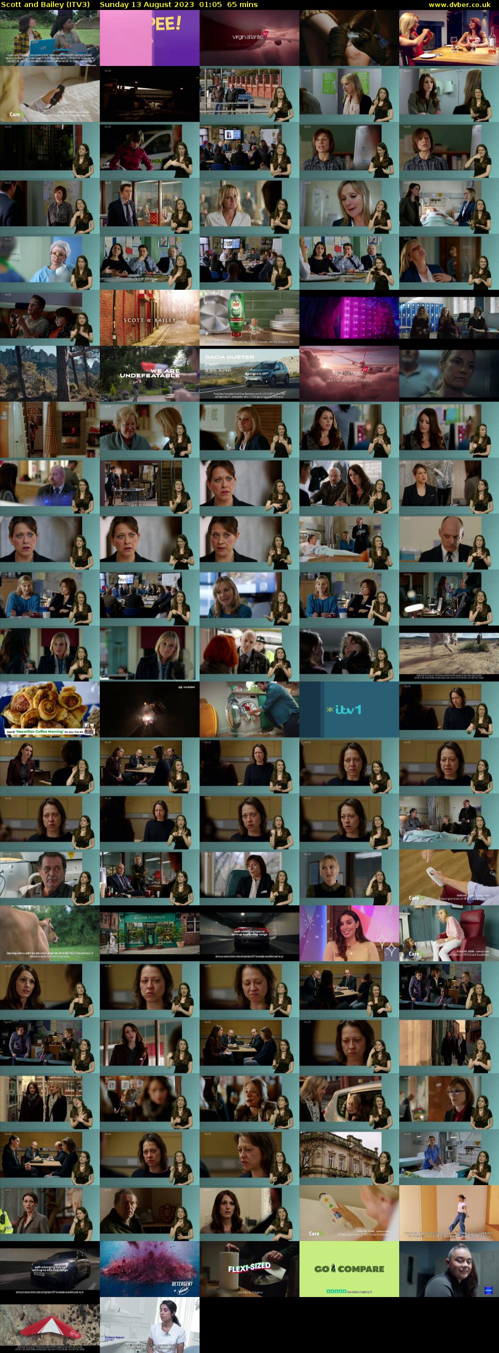 Scott and Bailey (ITV3) Sunday 13 August 2023 01:05 - 02:10