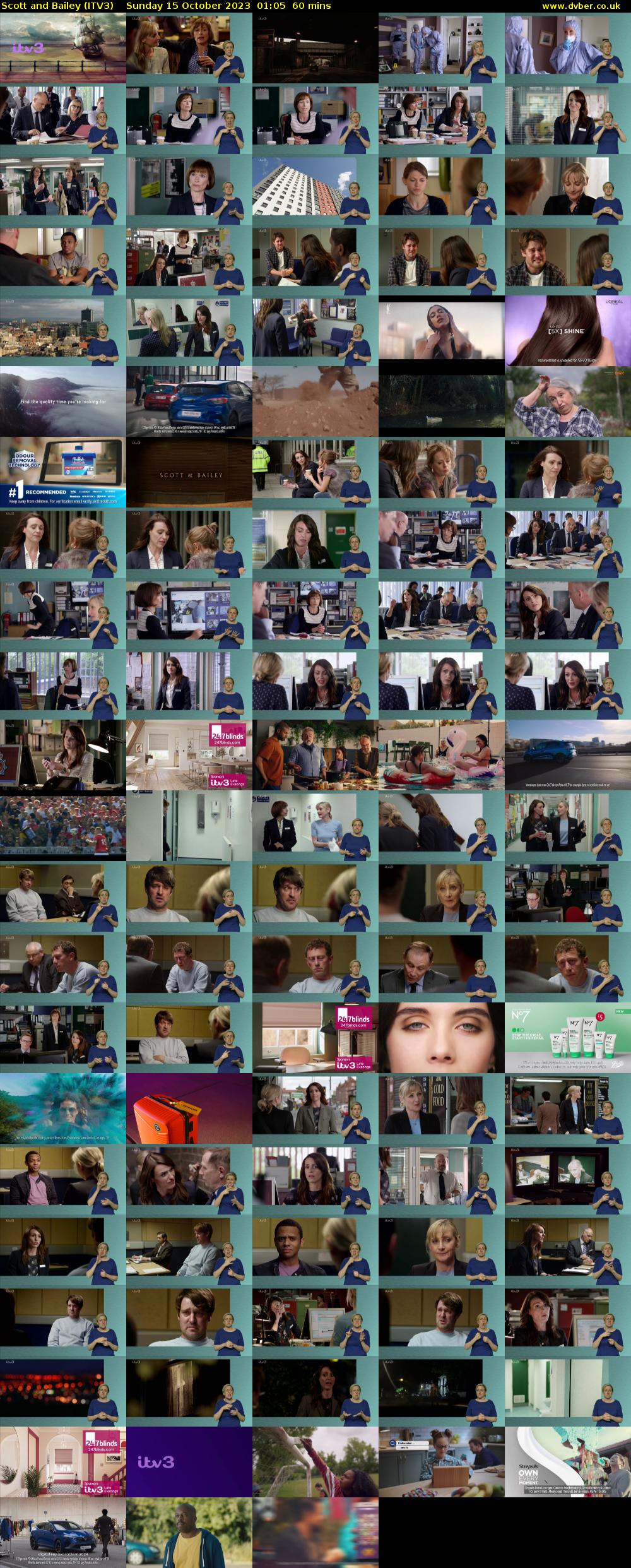 Scott and Bailey (ITV3) Sunday 15 October 2023 01:05 - 02:05